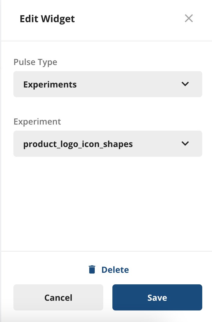 selecting which experiment to track