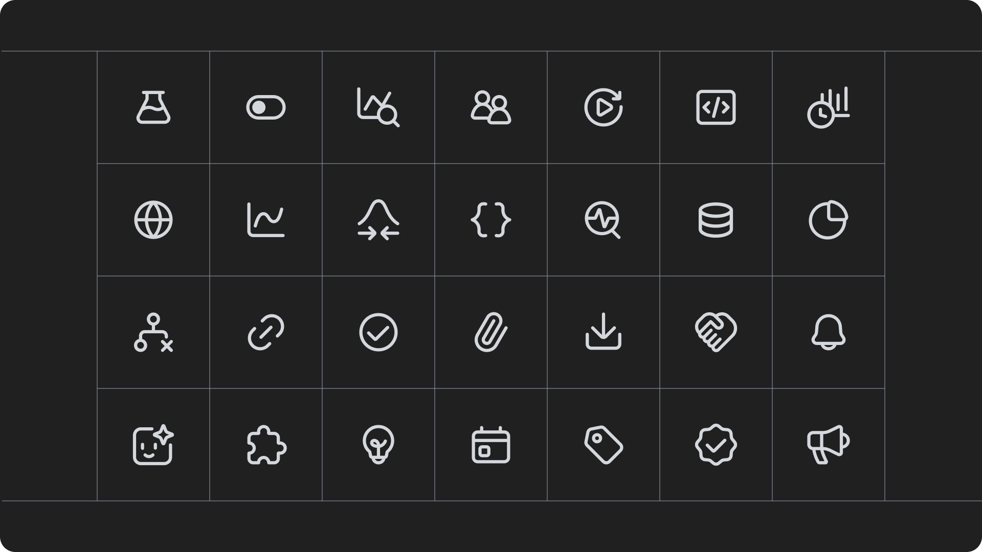 an array of staticons