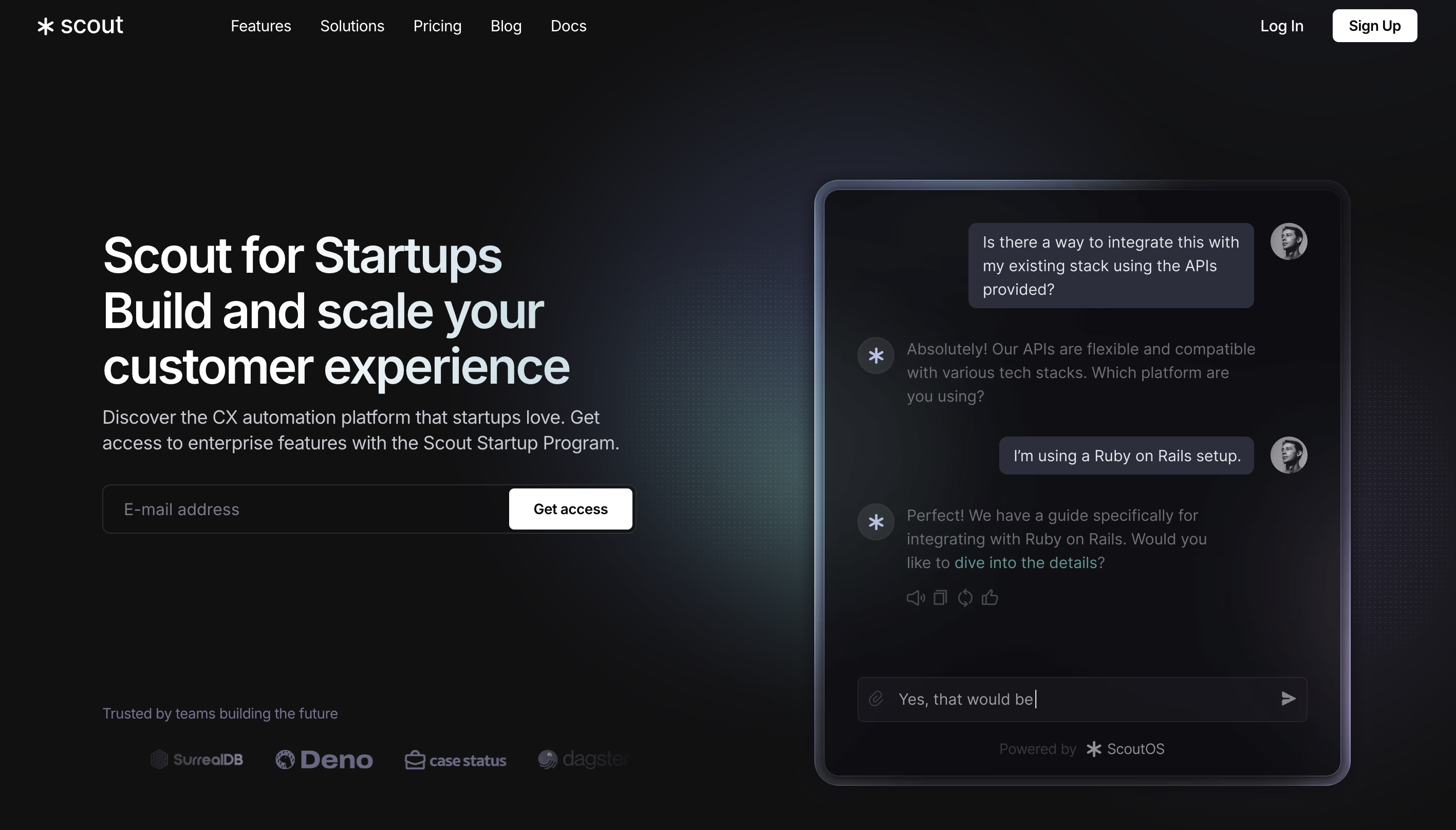 Scout for Startups