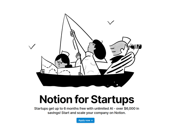 Notion for Startups