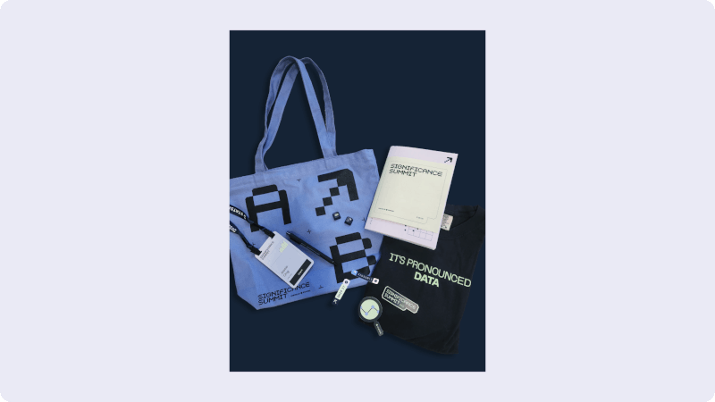 sig sum totes and notebooks