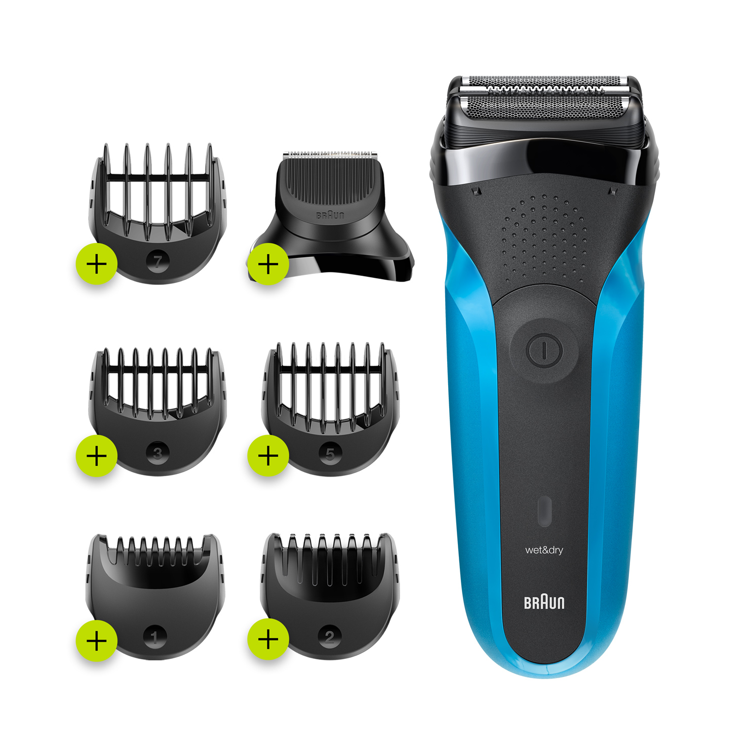 Series 3 Shave&Style 300BT, black