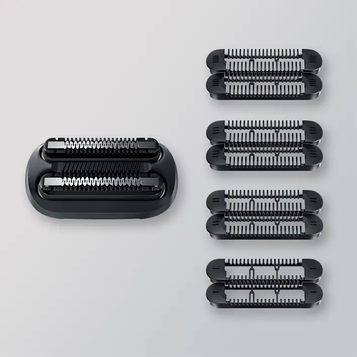 Braun borostaformázó fej + 4 fésű Braun borostaformázó fej + 4 fésű