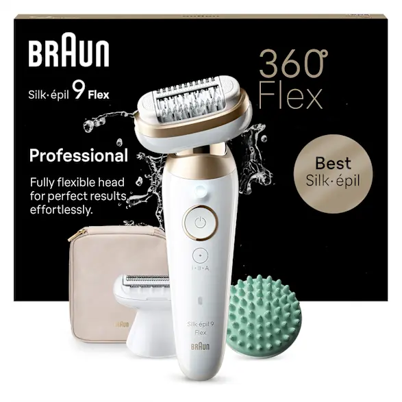 A Braun Silk·épil 9 Flex csomagolása