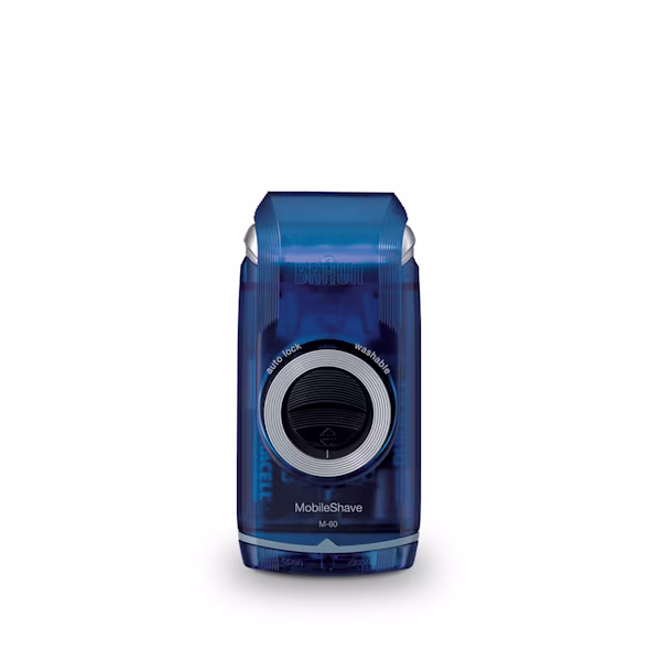 MobileShave M-60 átlátszó kék MobileShave M-60 átlátszó kék