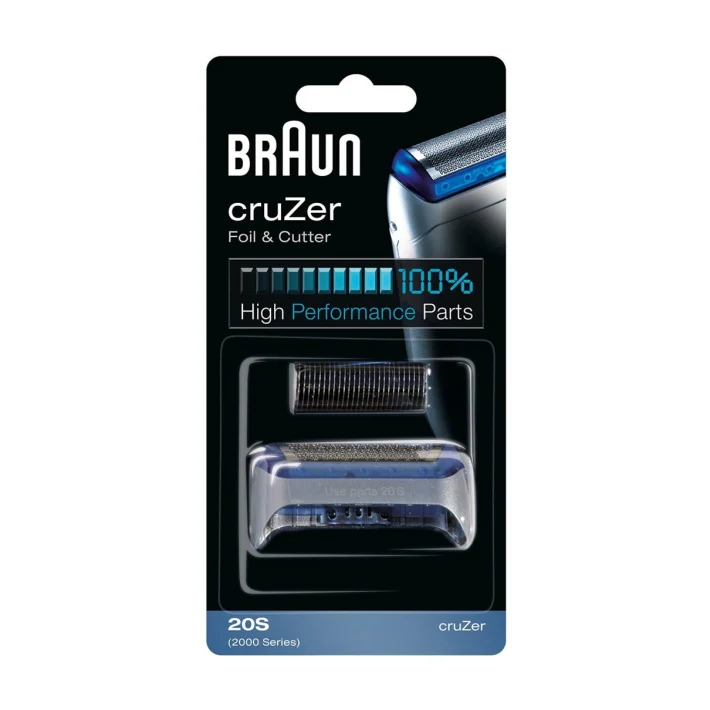 Braun 20S Replacement Foil and Cutter Cassette Multi Silver BLS Combi pack