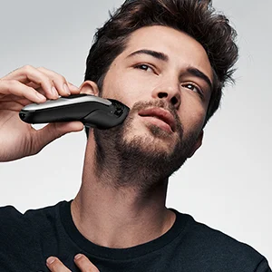 Short to medium beard & hair clipping Short to medium beard & hair clipping