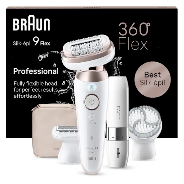 A Braun Silk·épil 9 Flex csomagolása