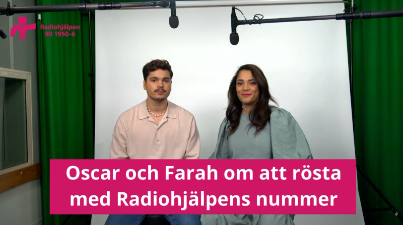 Rösta med Radiohjälpen i Melodifestivalen