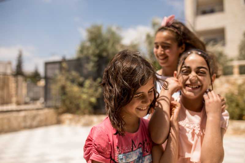 Children in Libanon. Photo: SVT