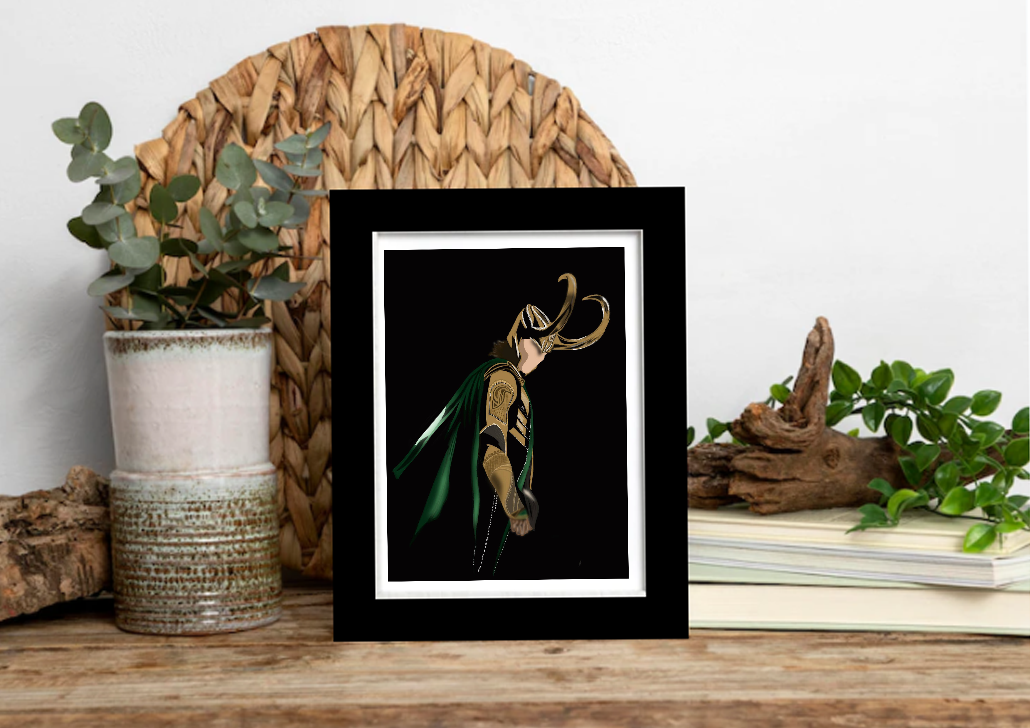 Image for Loki " God of Mischief" - Art Print