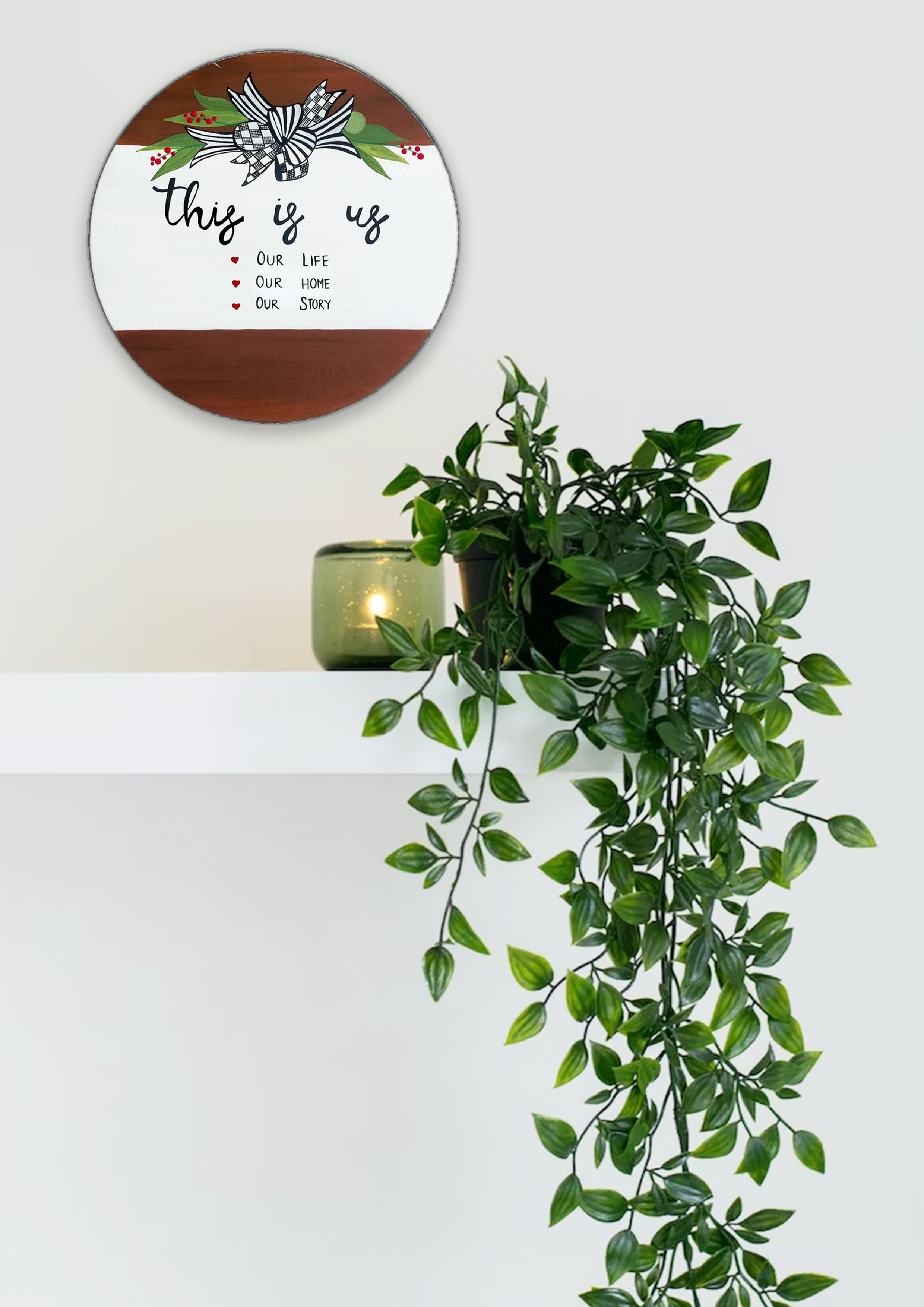 Image for Wooden "This is us" home decor