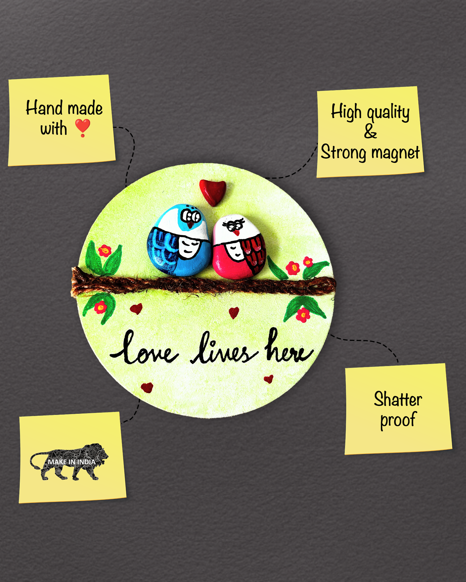 Image for Owl Couple Magnet