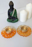 Thumb nail image for Resin tea light holder(set of 2)