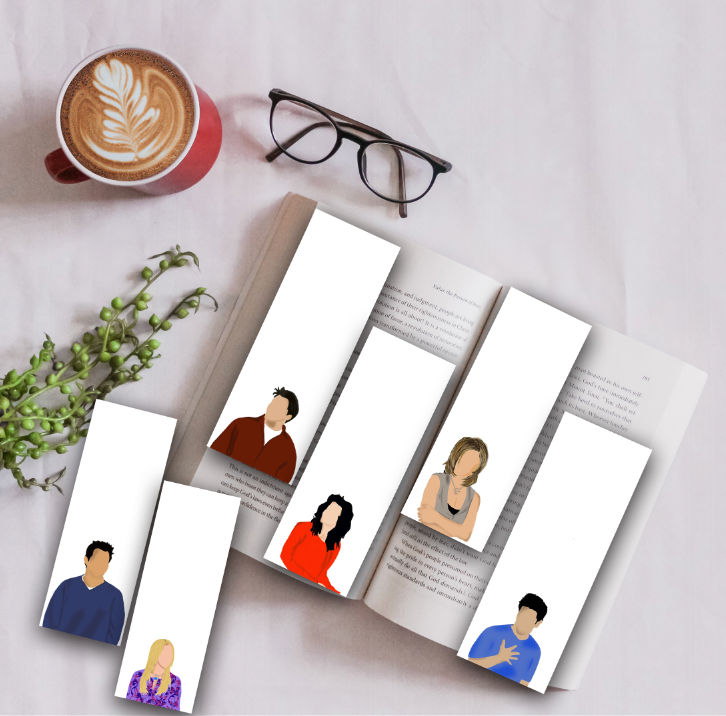 Image for Friends Character bookmarks(Pack of 6)