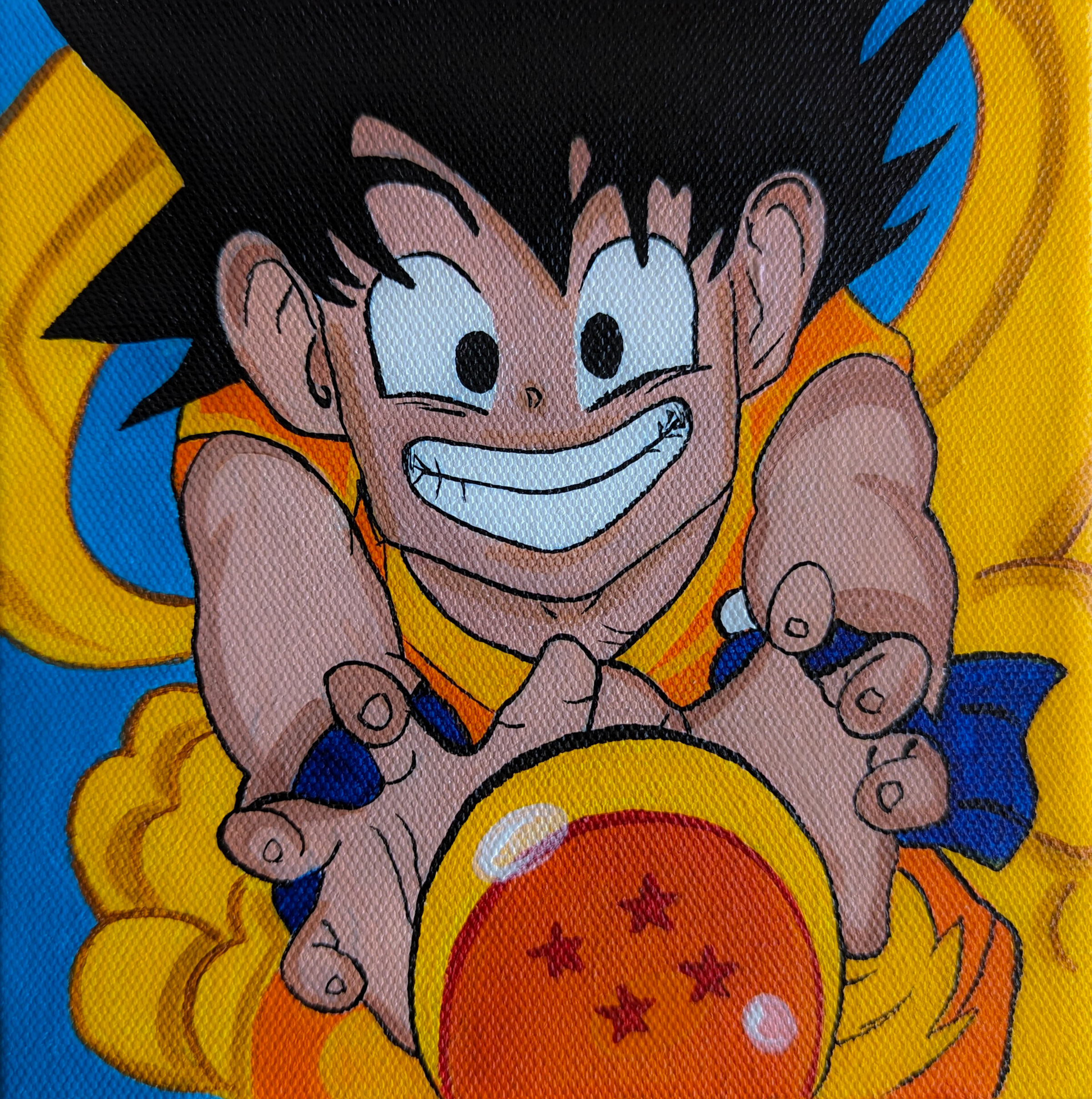 Dragon Ballz(Goku) Mini Canvas