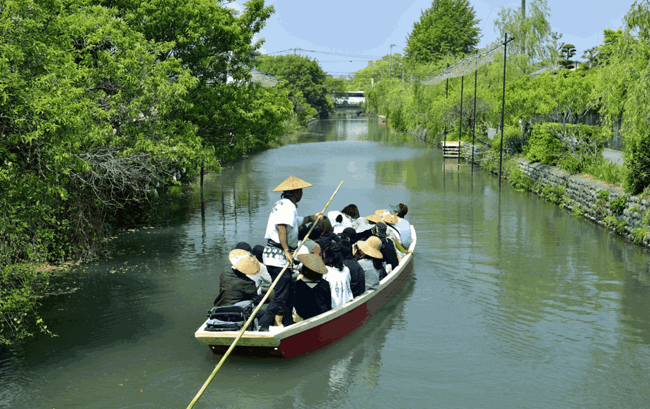 柳川乘船