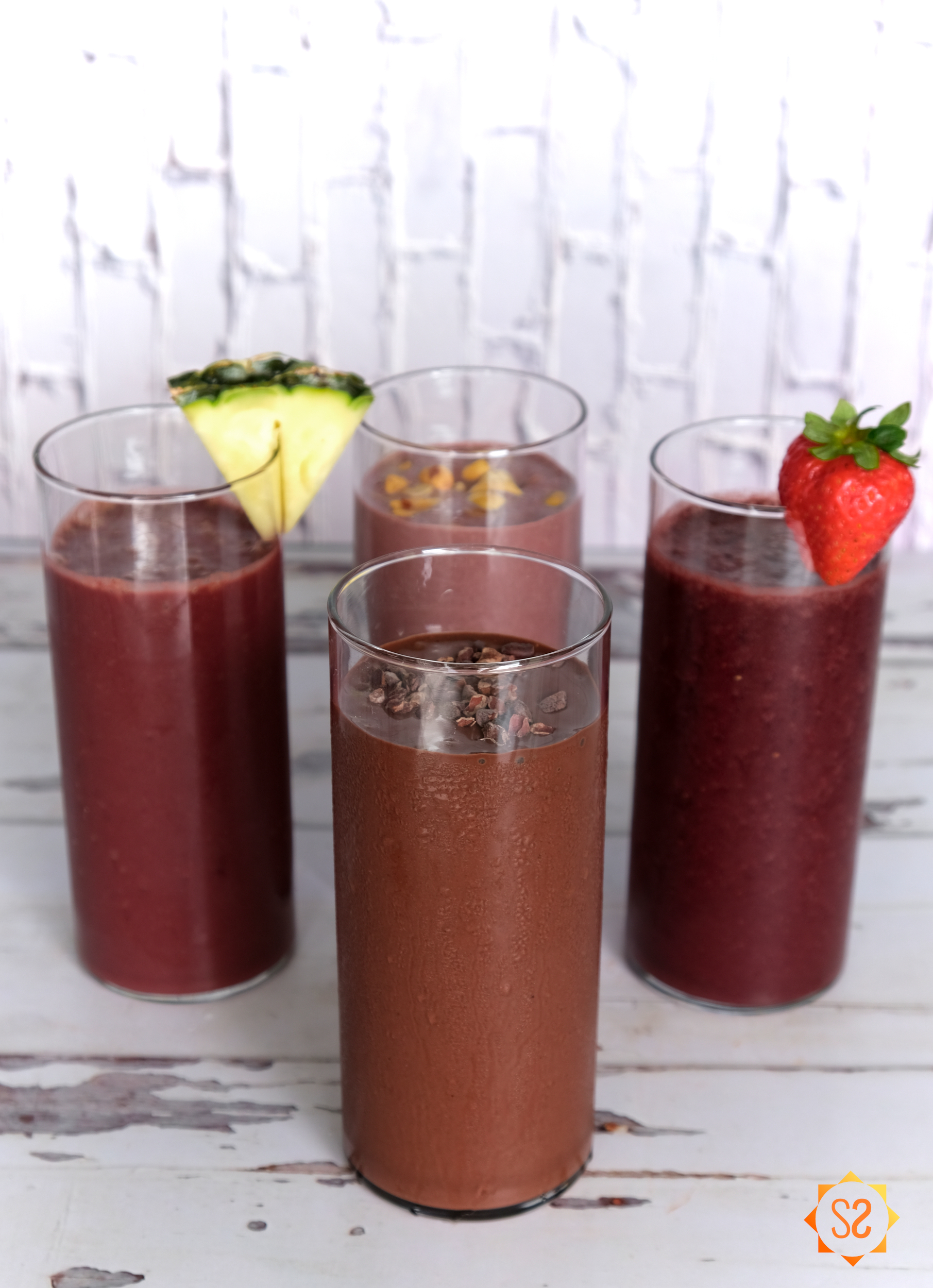Açaí Smoothies, 4 Ways, 4 Recipes