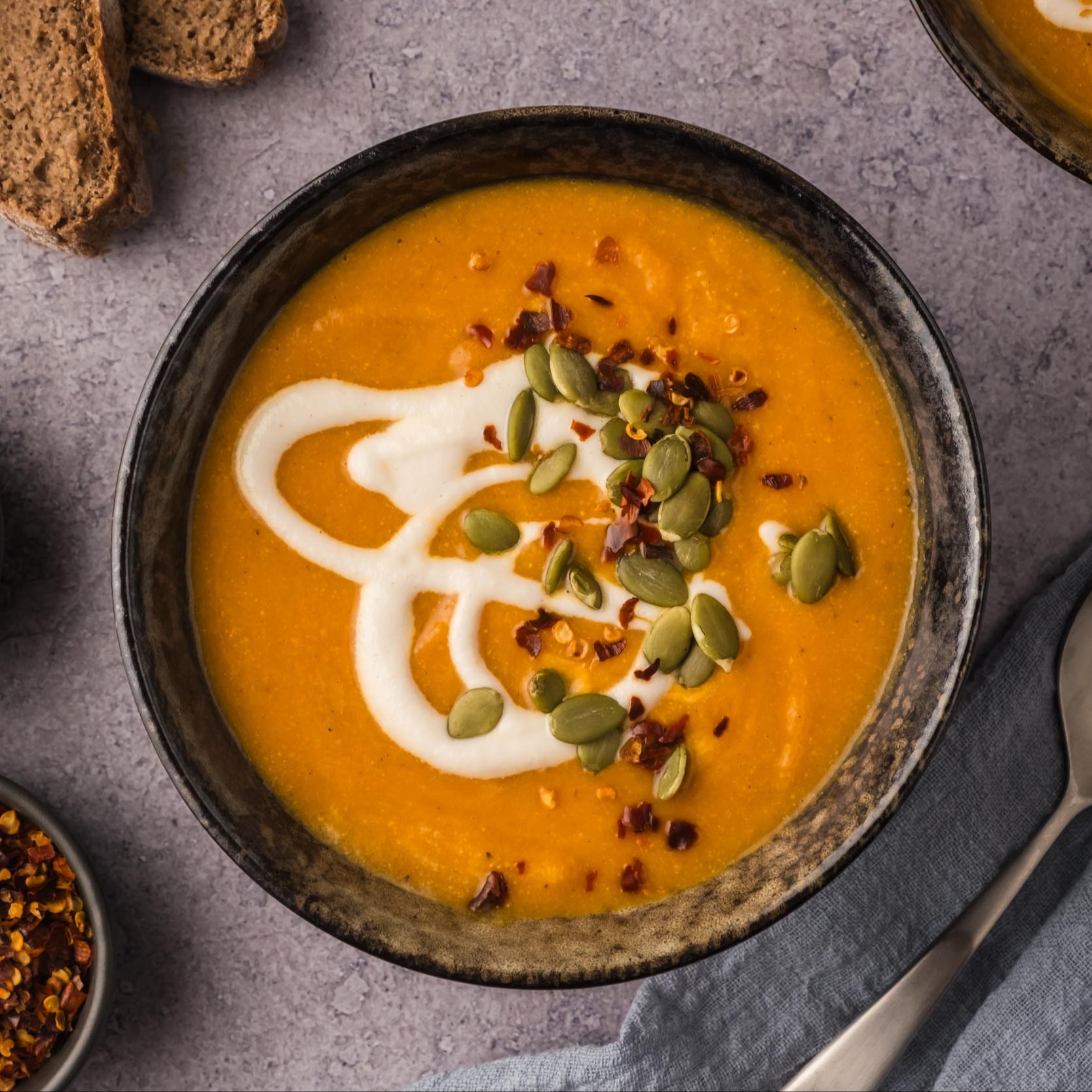 Creamy Carrot Pumpkin Soup