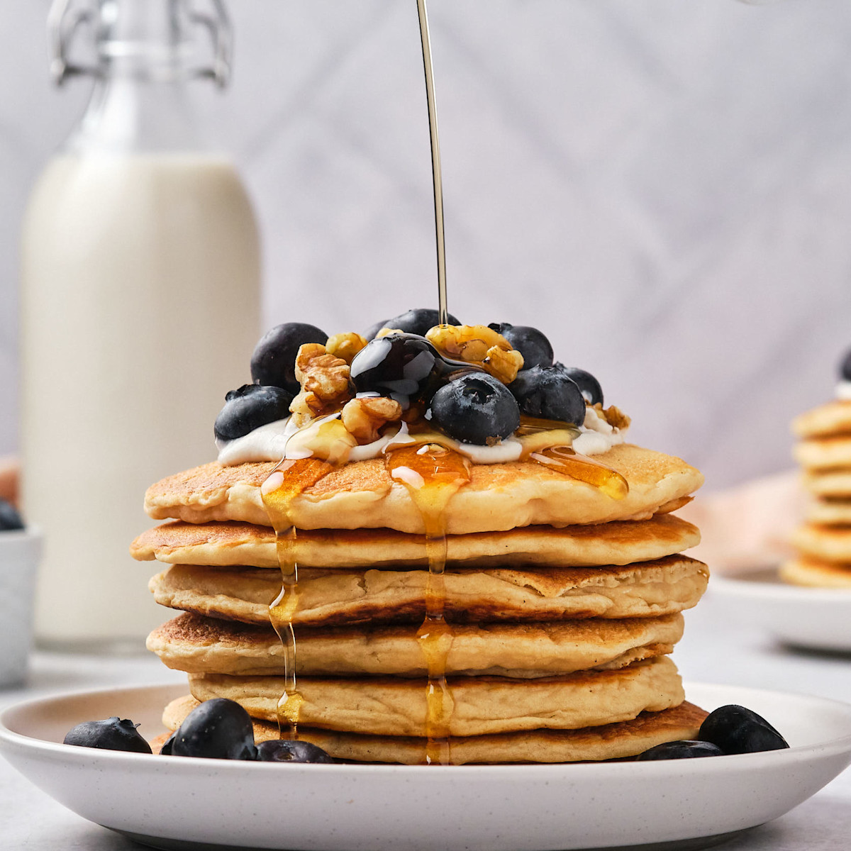 Vegan Protein Pancakes-image