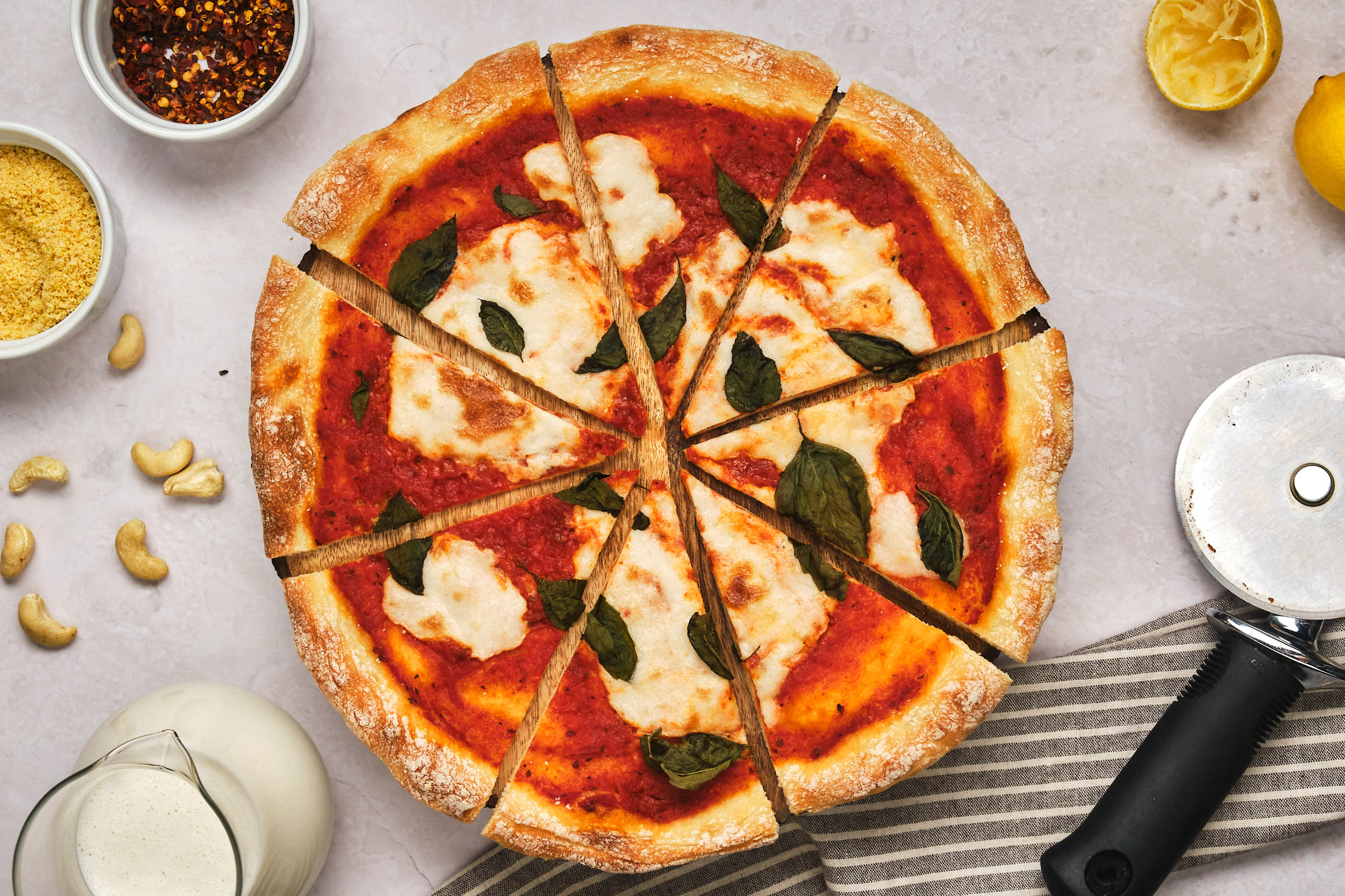 Vegan Liquid Pizza Mozzarella | Steph Sunshine