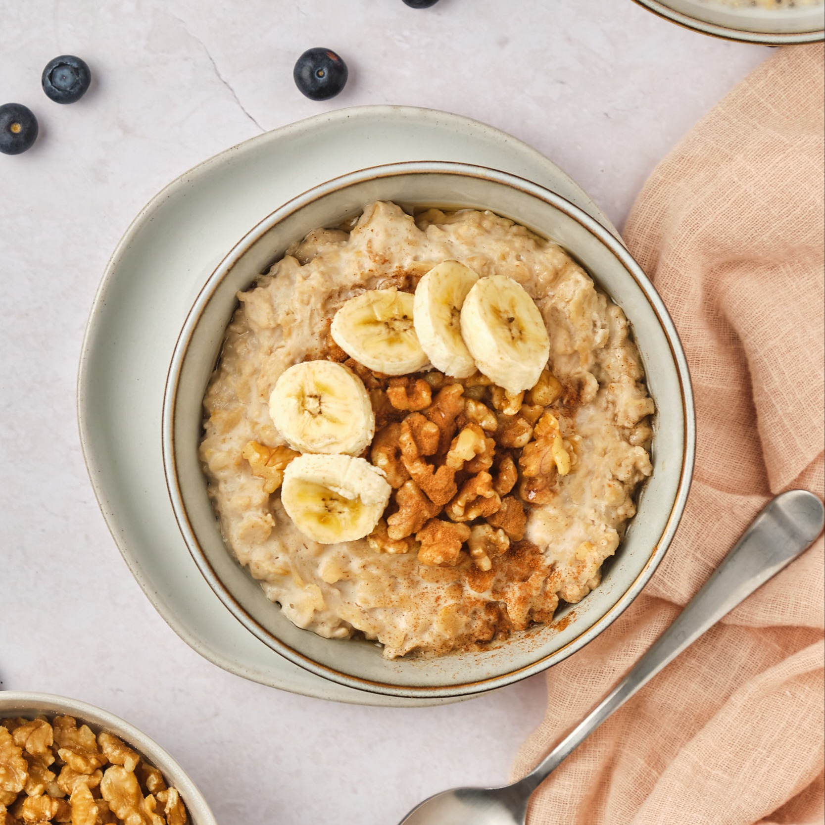 High Protein Oatmeal | Steph Sunshine