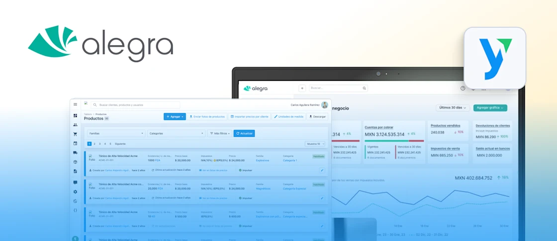 Integra Handy con Alegra