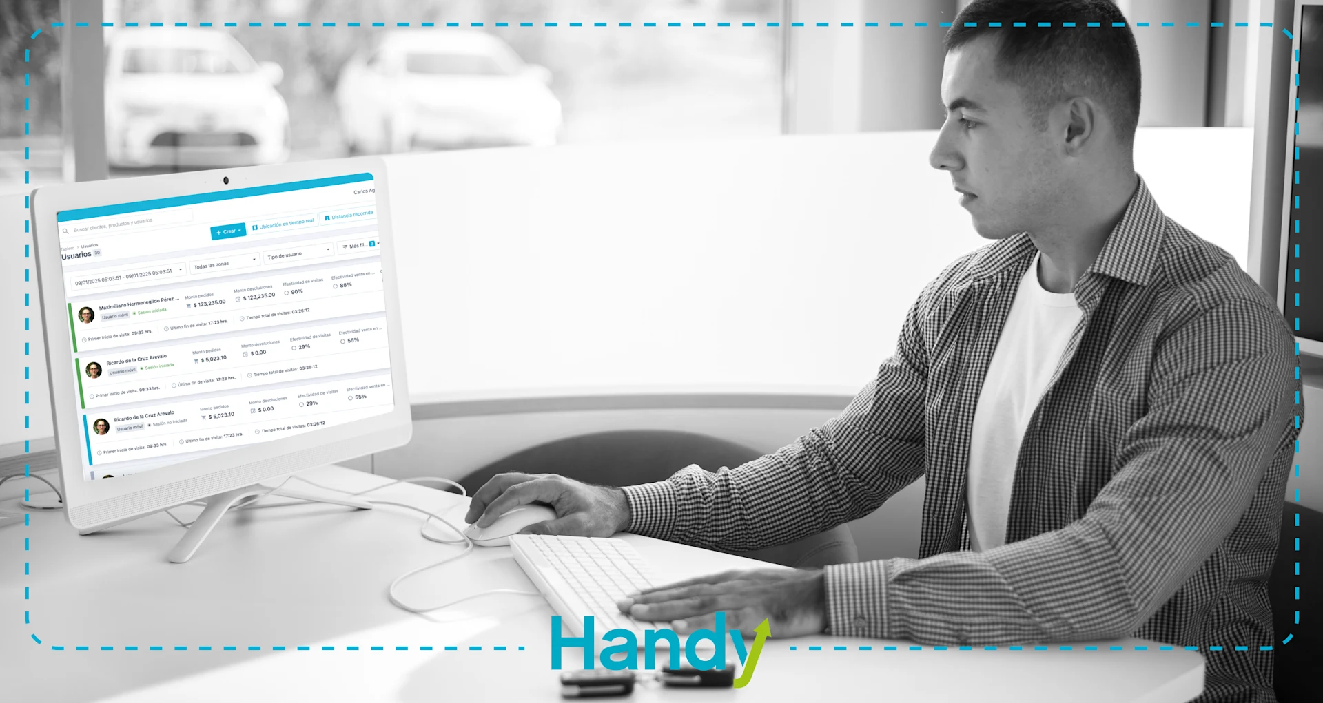 ¿Puedo supervisar a mis empleados en línea?