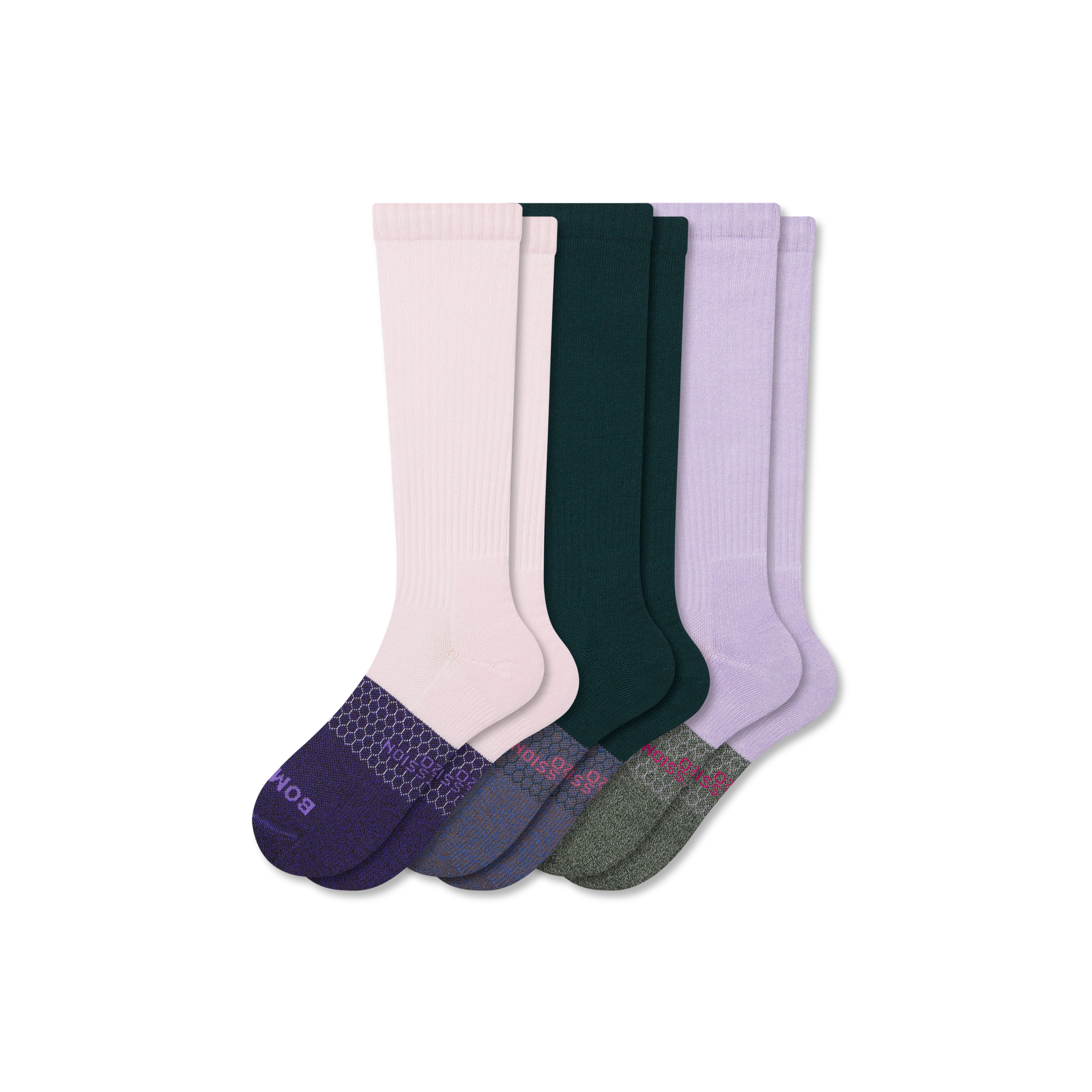 Women's Everyday Compression Sock 3-Pack (15-20mmHg) 