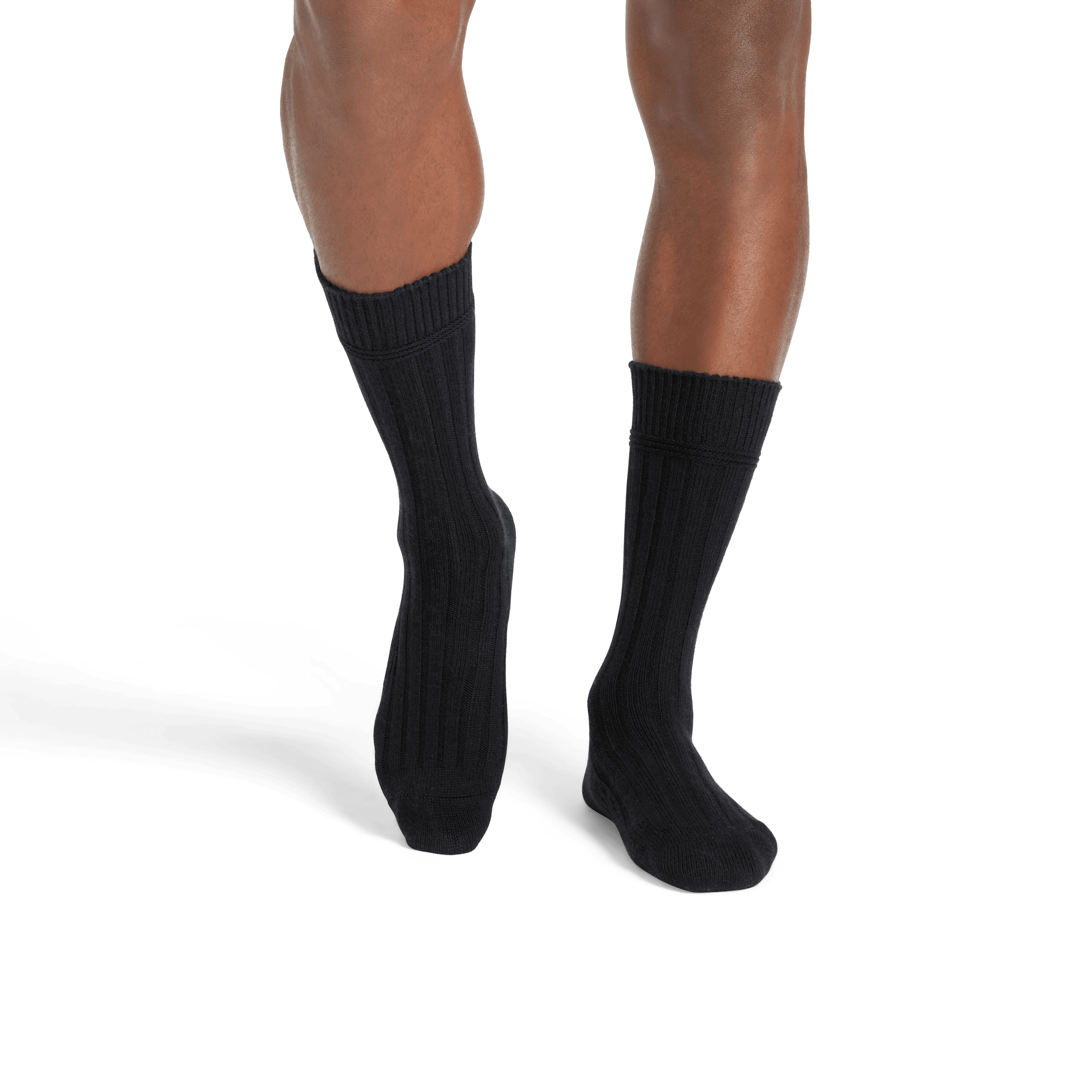 Men's Cashmere Ribbed Dress Socks Men's Cashmere Ribbed Dress Socks