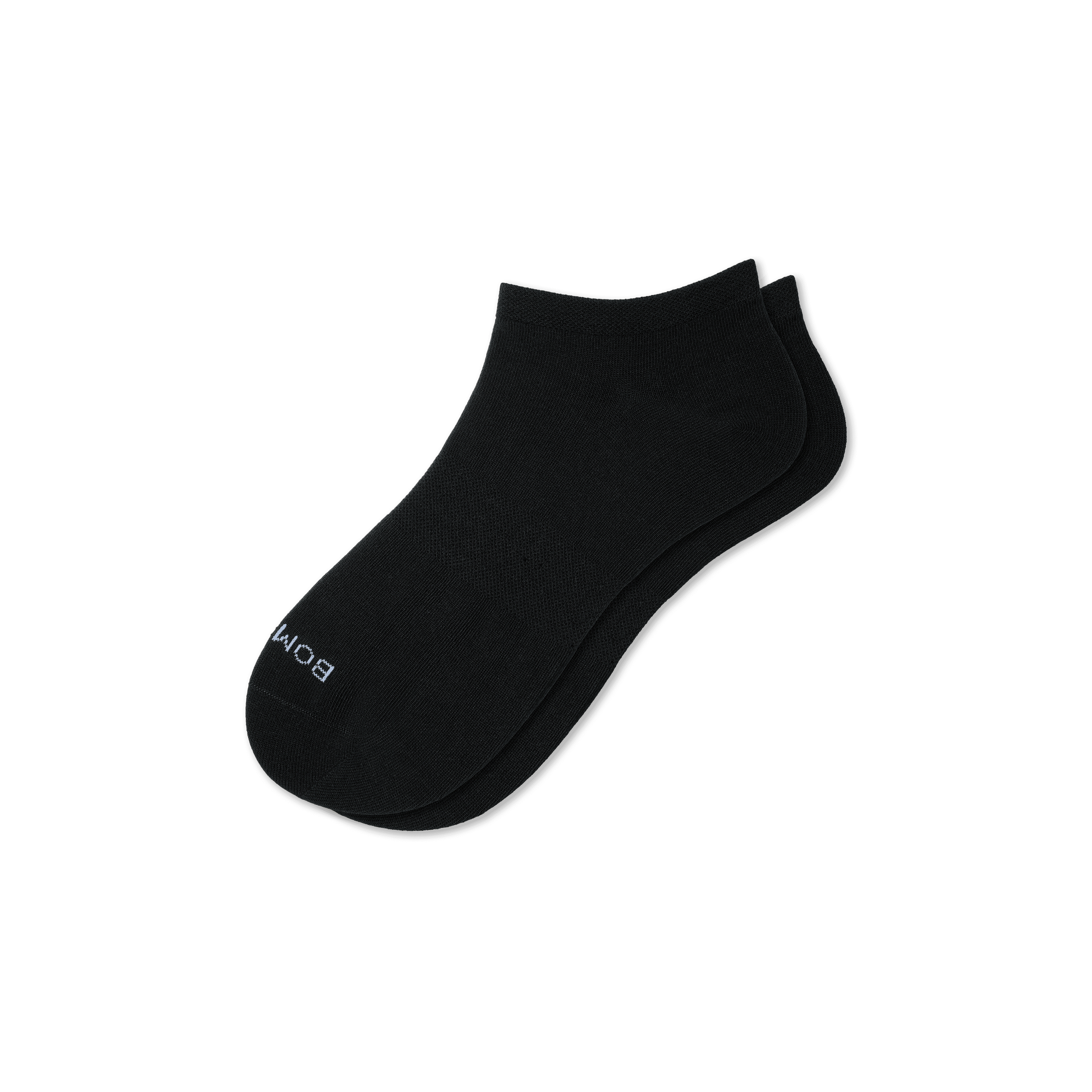 Bombas Lightweight Ankle Socks In Black