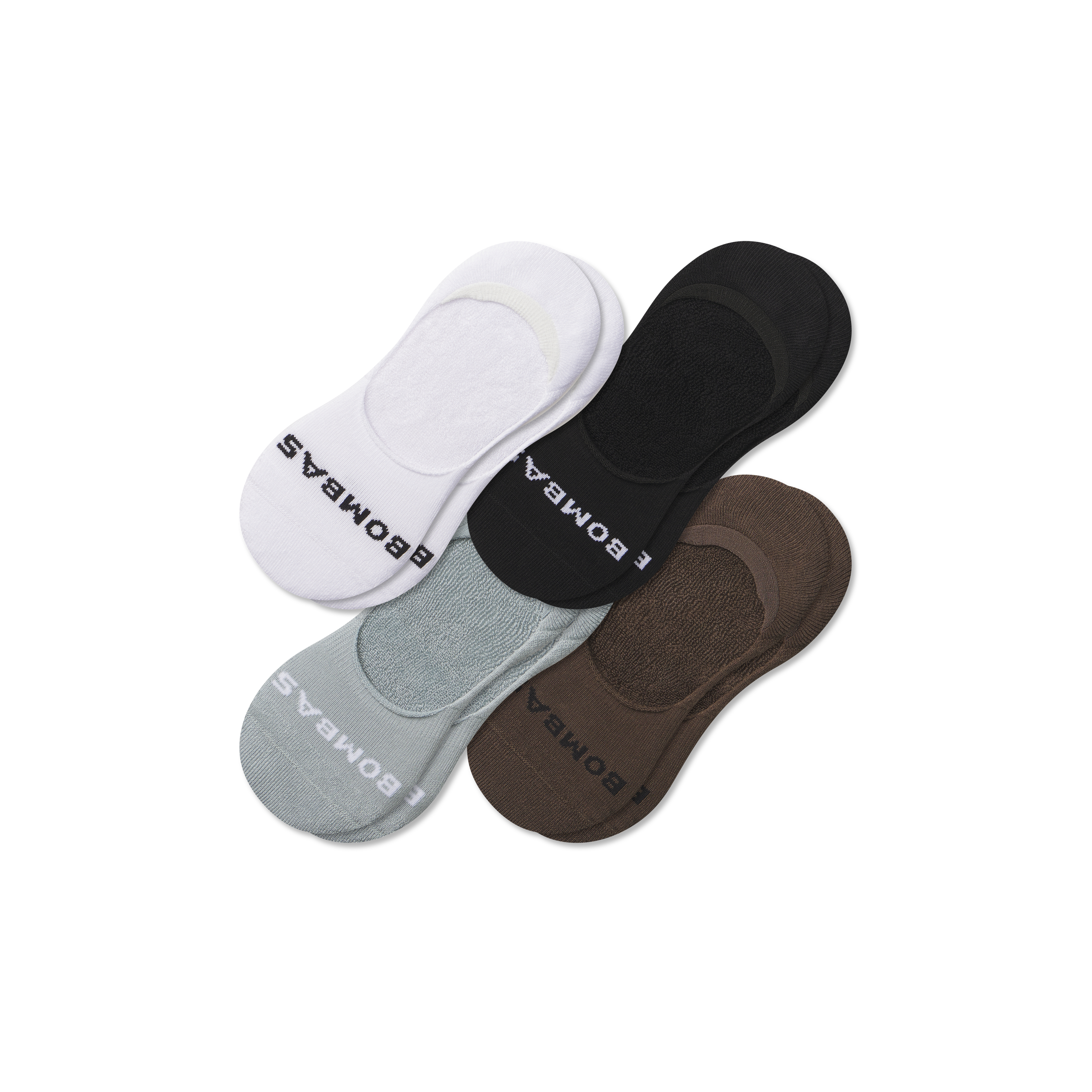 Bombas Mid-cut No Show Sock 4-pack In Mixed