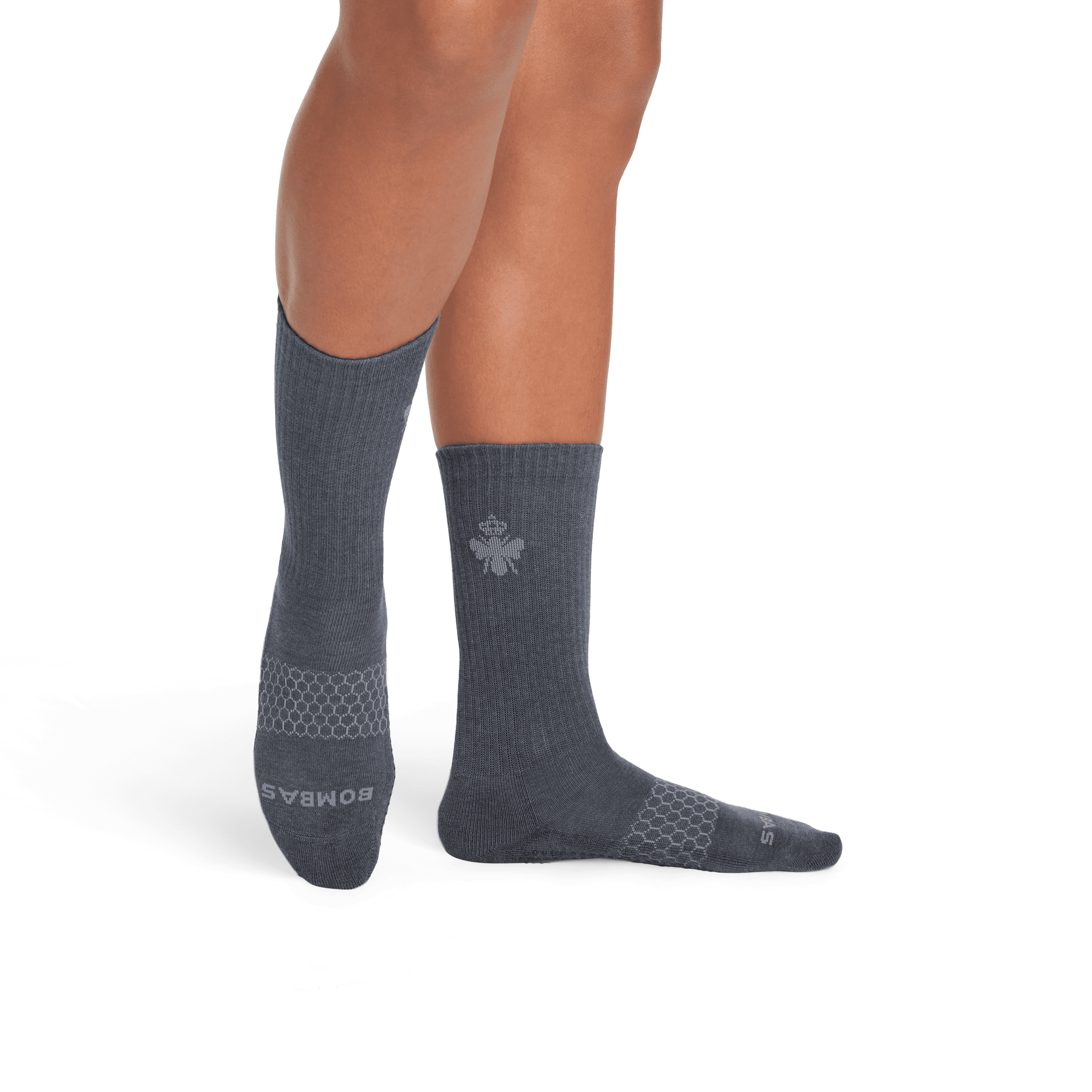 Bombas Women's 4 Pairs Gripper Calf Socks bee better Size Medium 4 color Mix