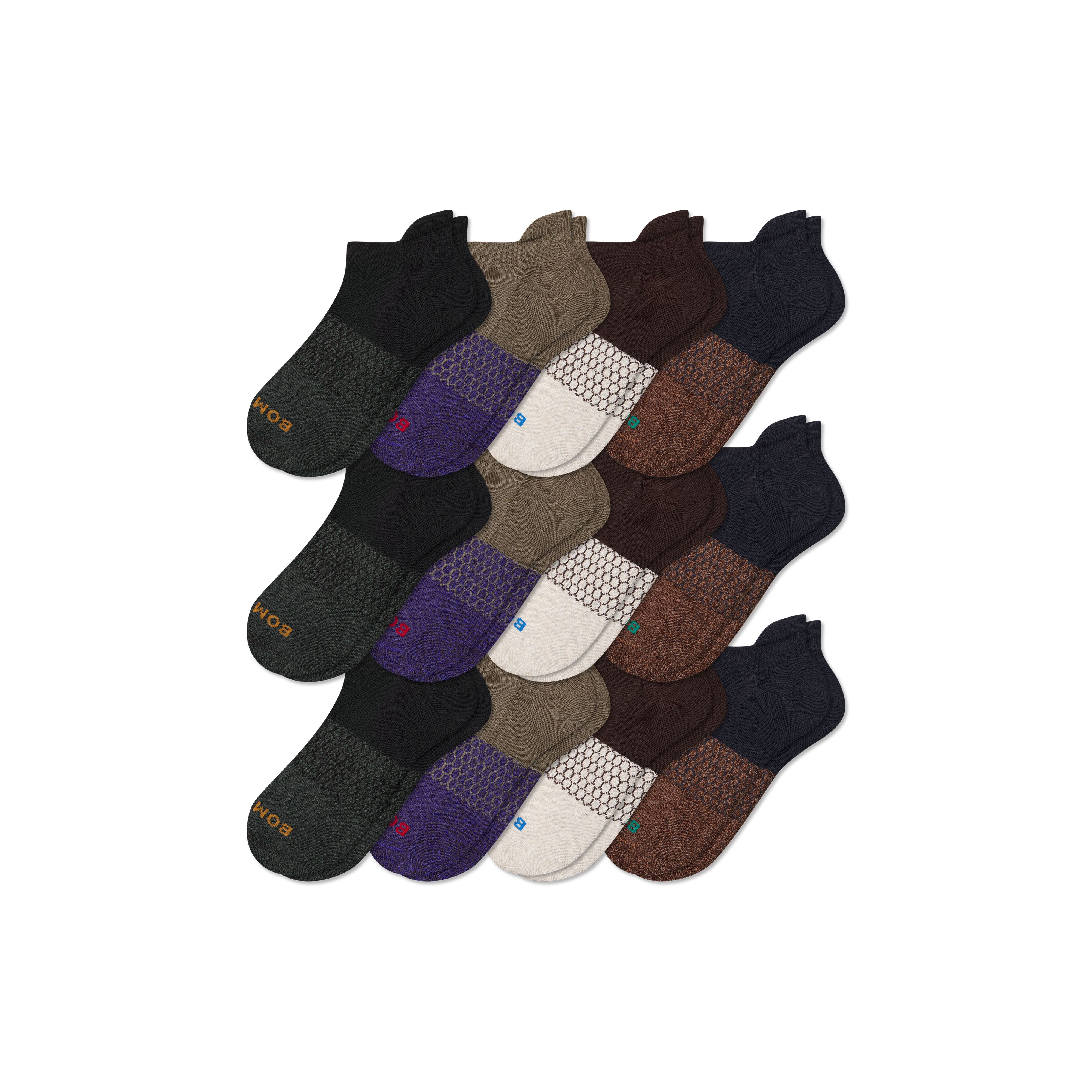 Men's Marl Ankle Sock 12-Pack
