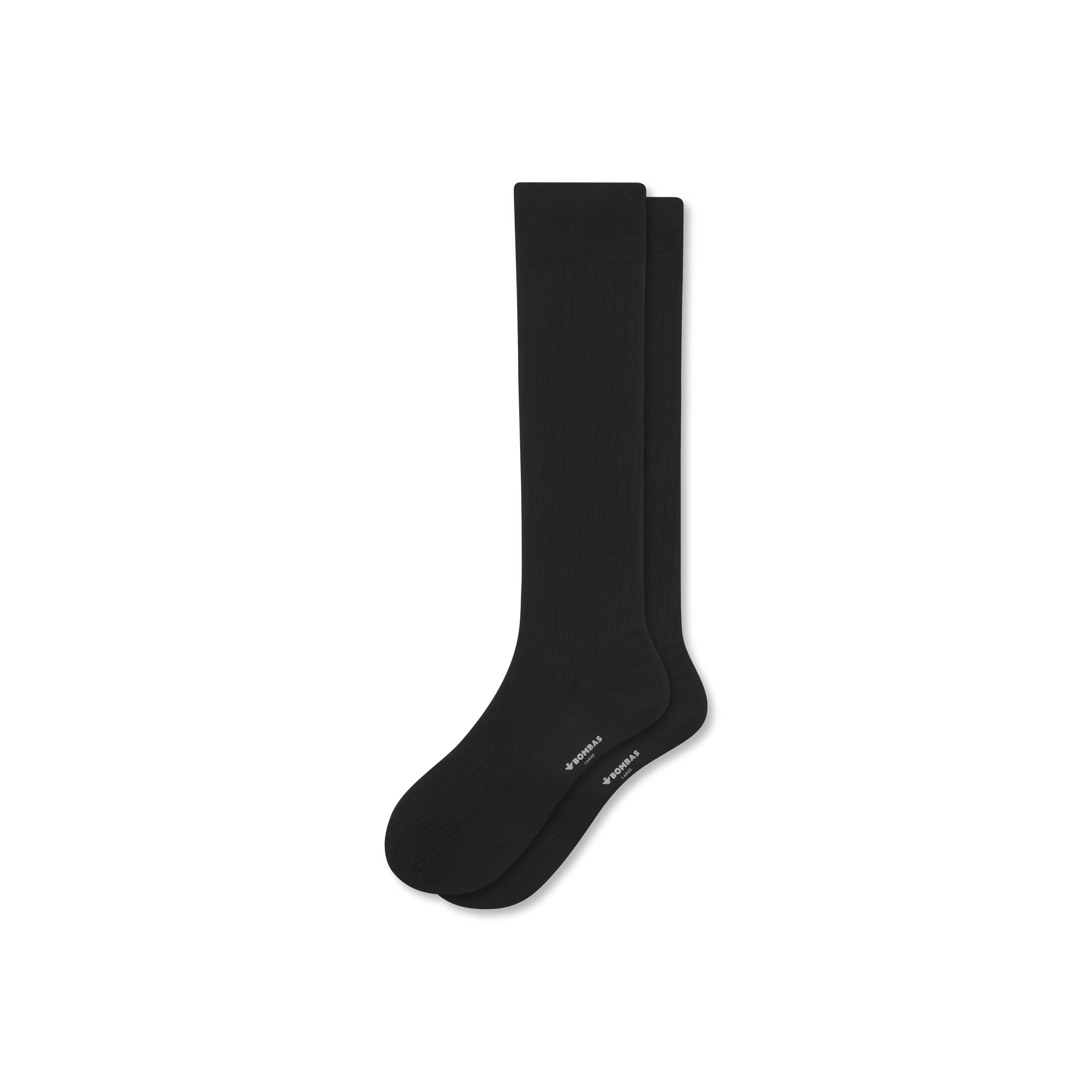 bombas ribbed dress socks Bombas Men's Modern Rib Cushioned Calf Socks Bright White