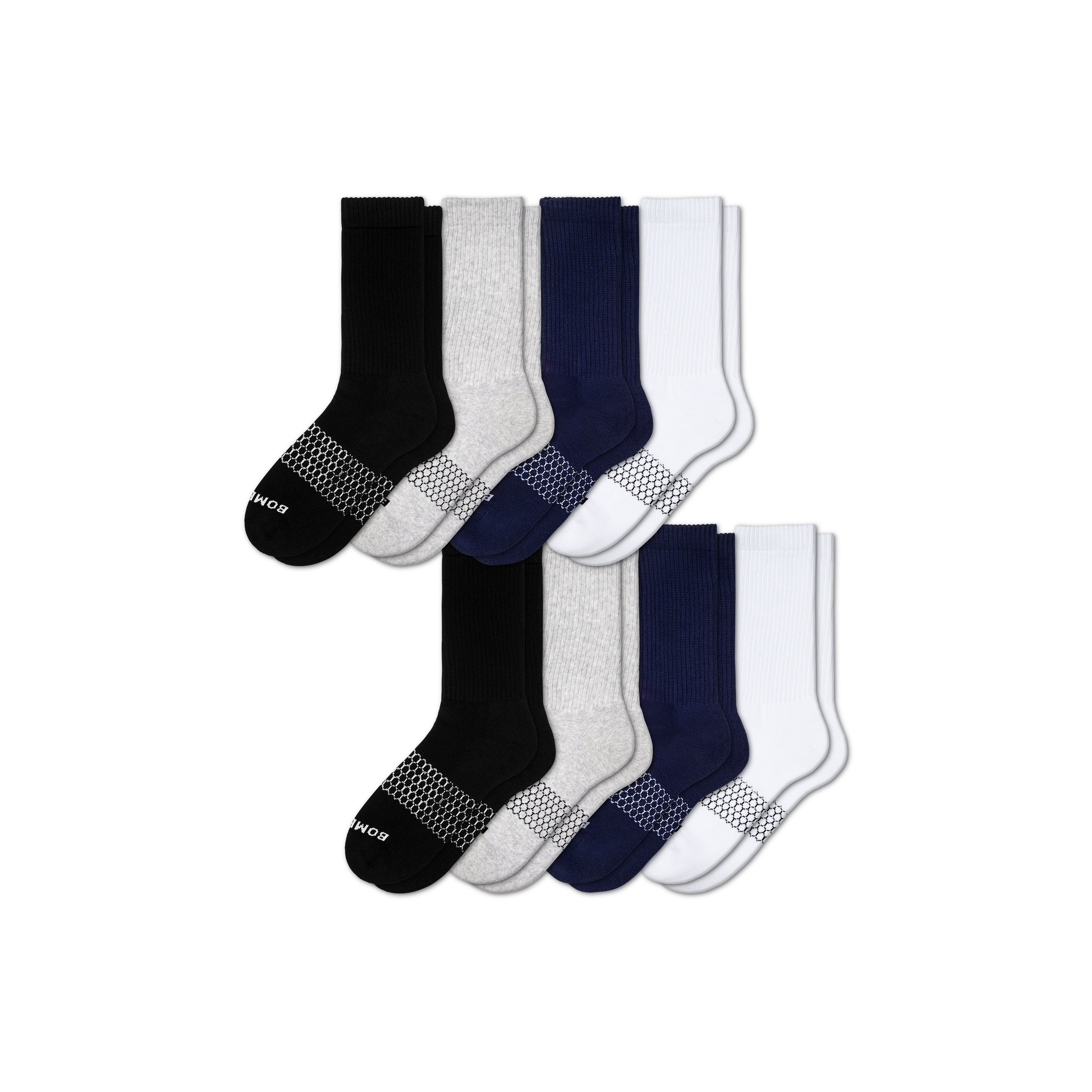Women's Solids Calf Sock 8-Pack