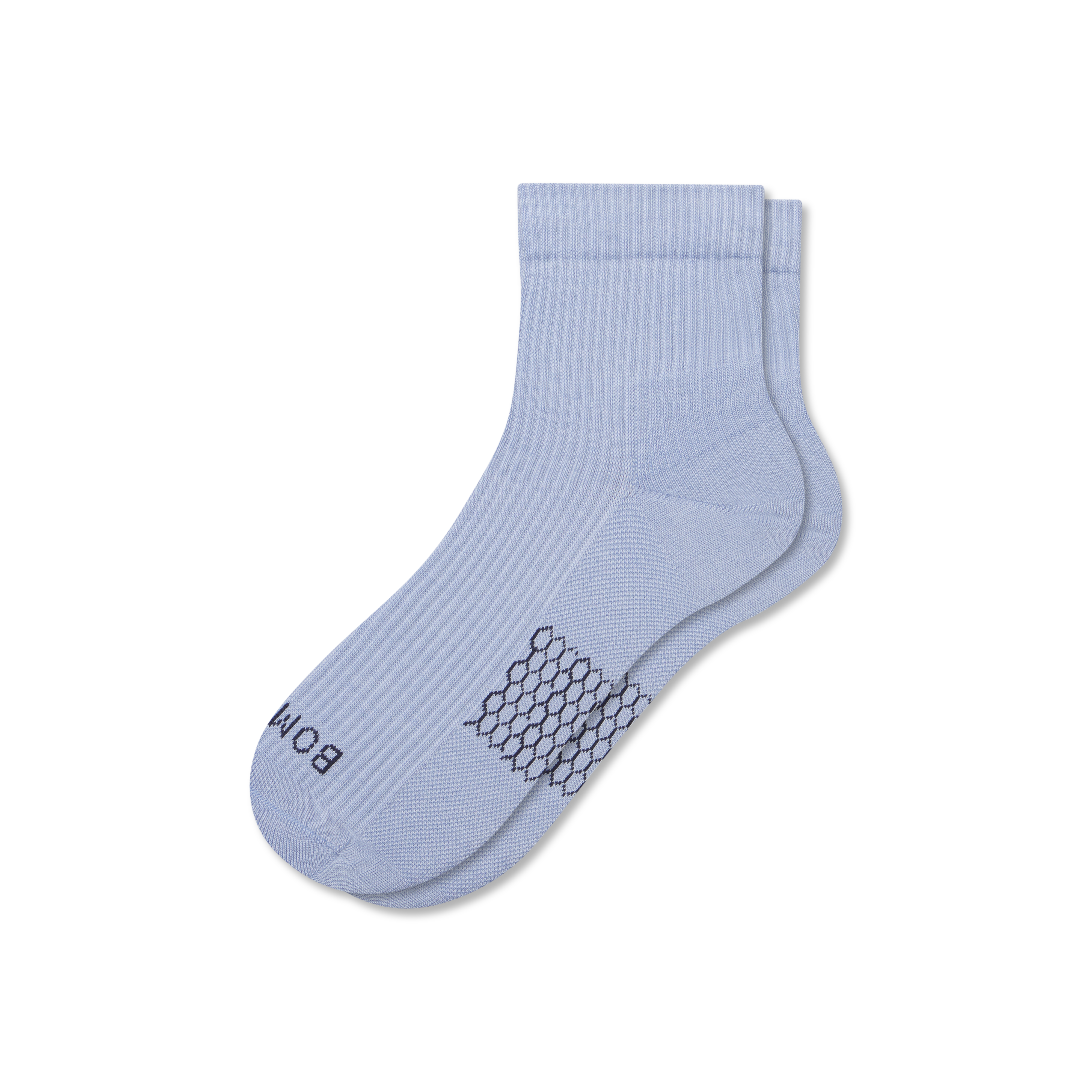 Bombas Modern Rib Quarter Socks