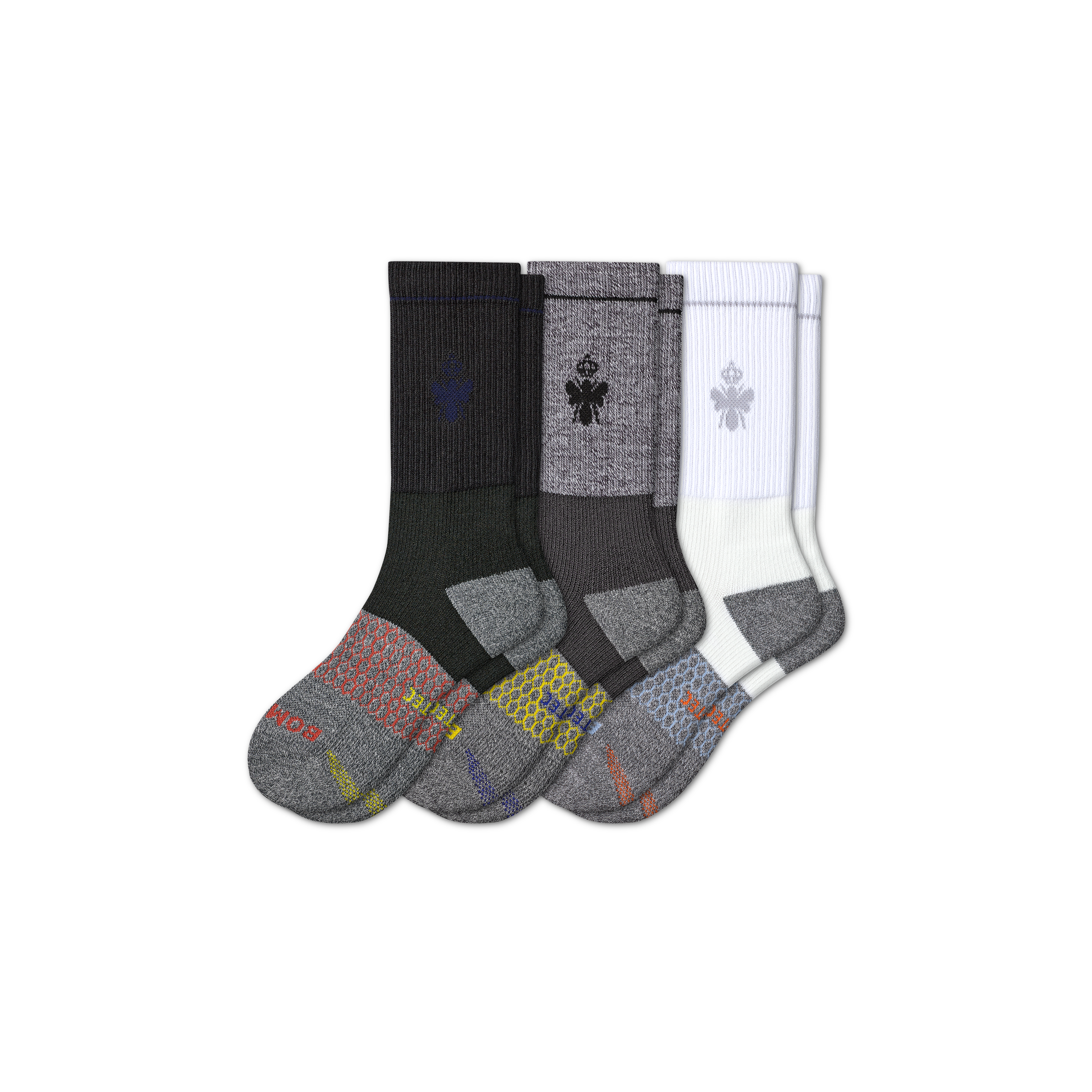 Men's Targeted Compression Performance Calf Sock 3-Pack – Bombas