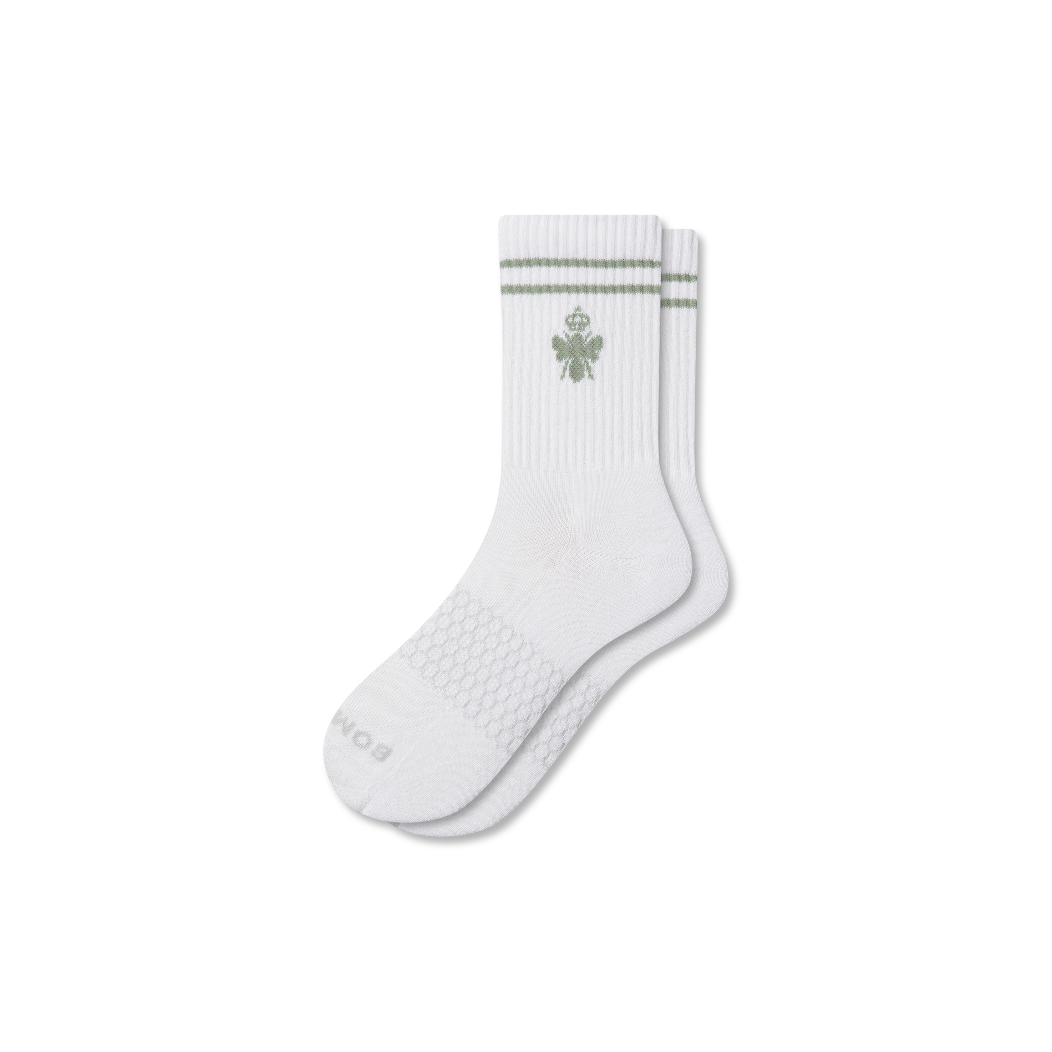 Bombas Originals Half Calf Sock In White