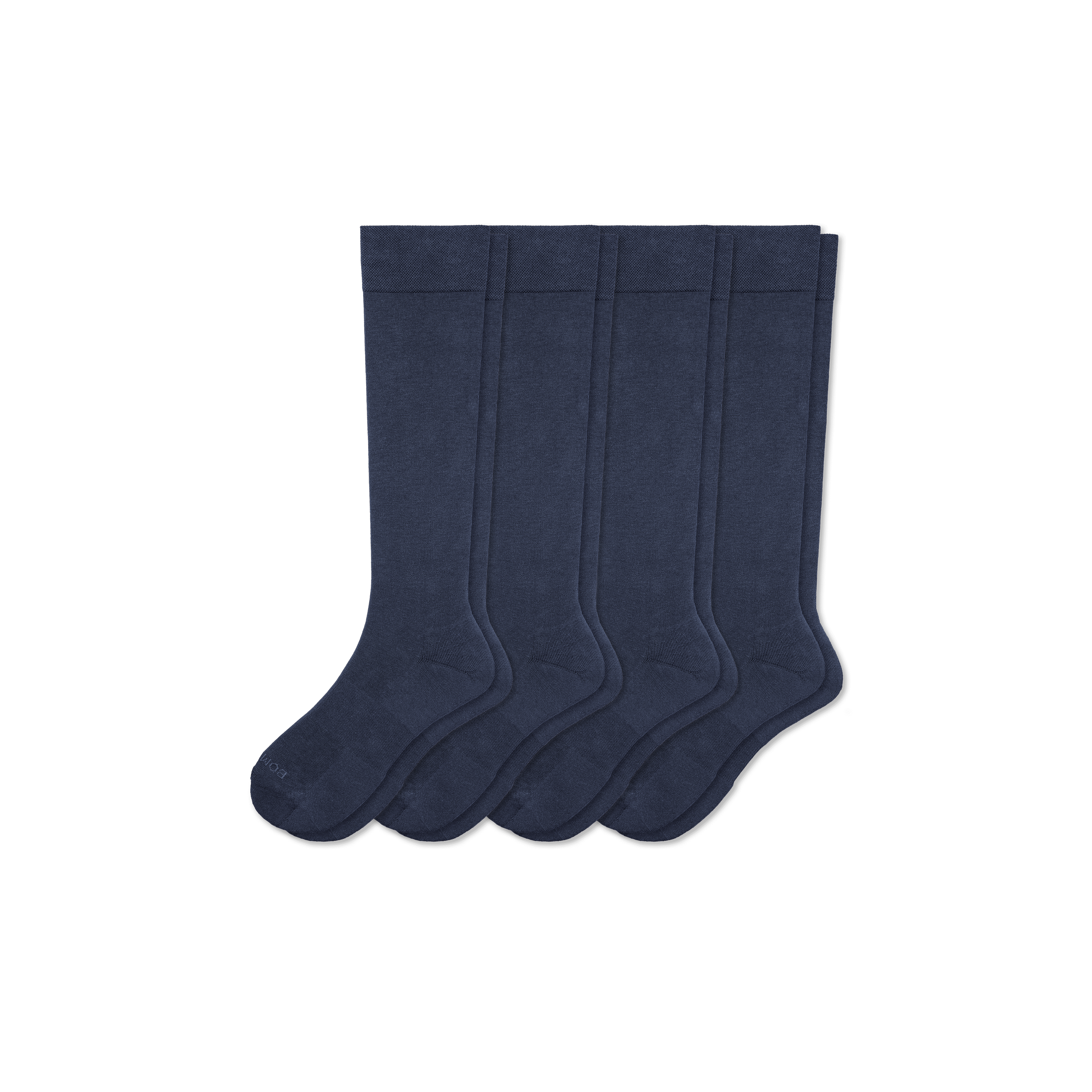 Bombas Dress Over The Calf Sock 4-pack In Solid Navy