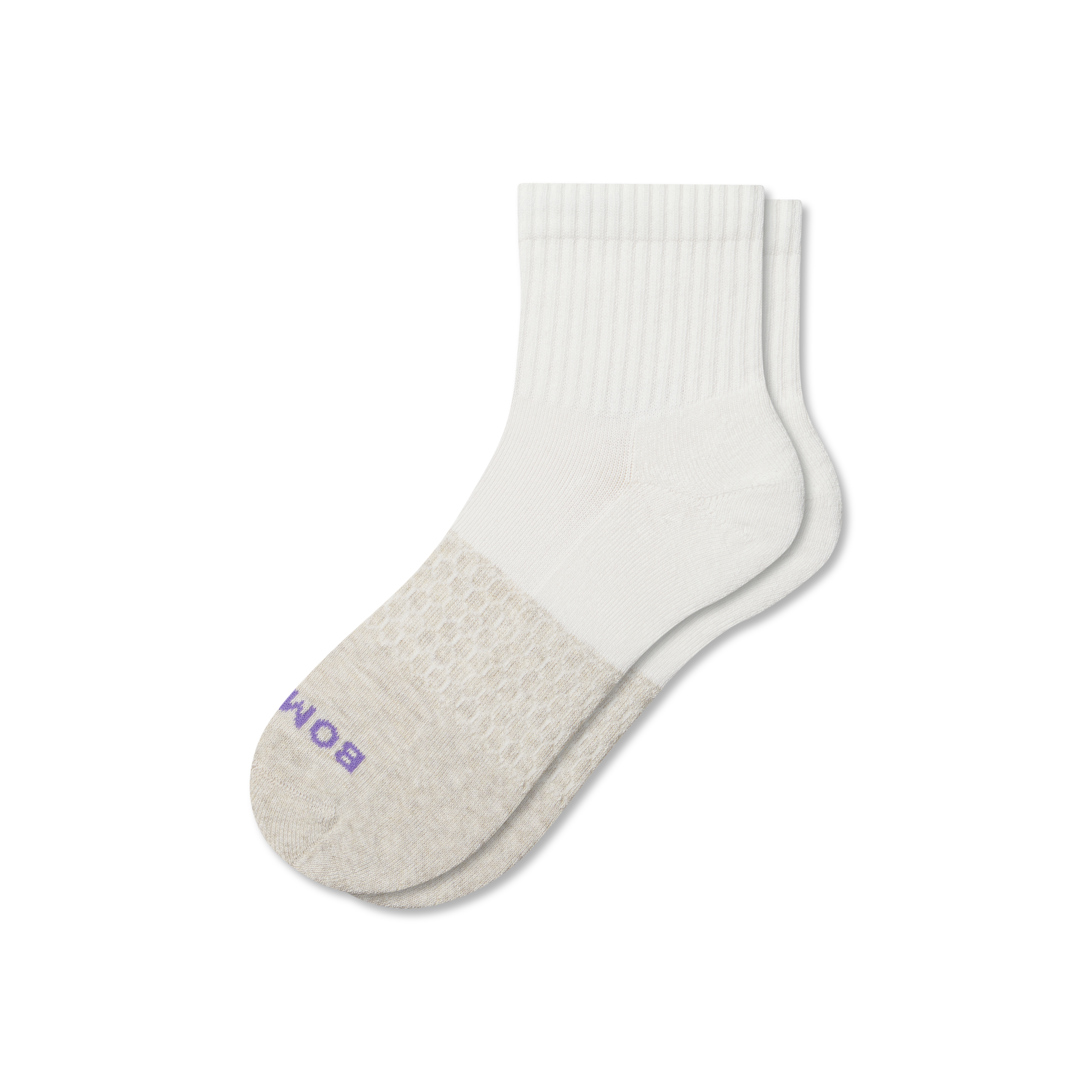 Bombas Quarter Socks In Neutral