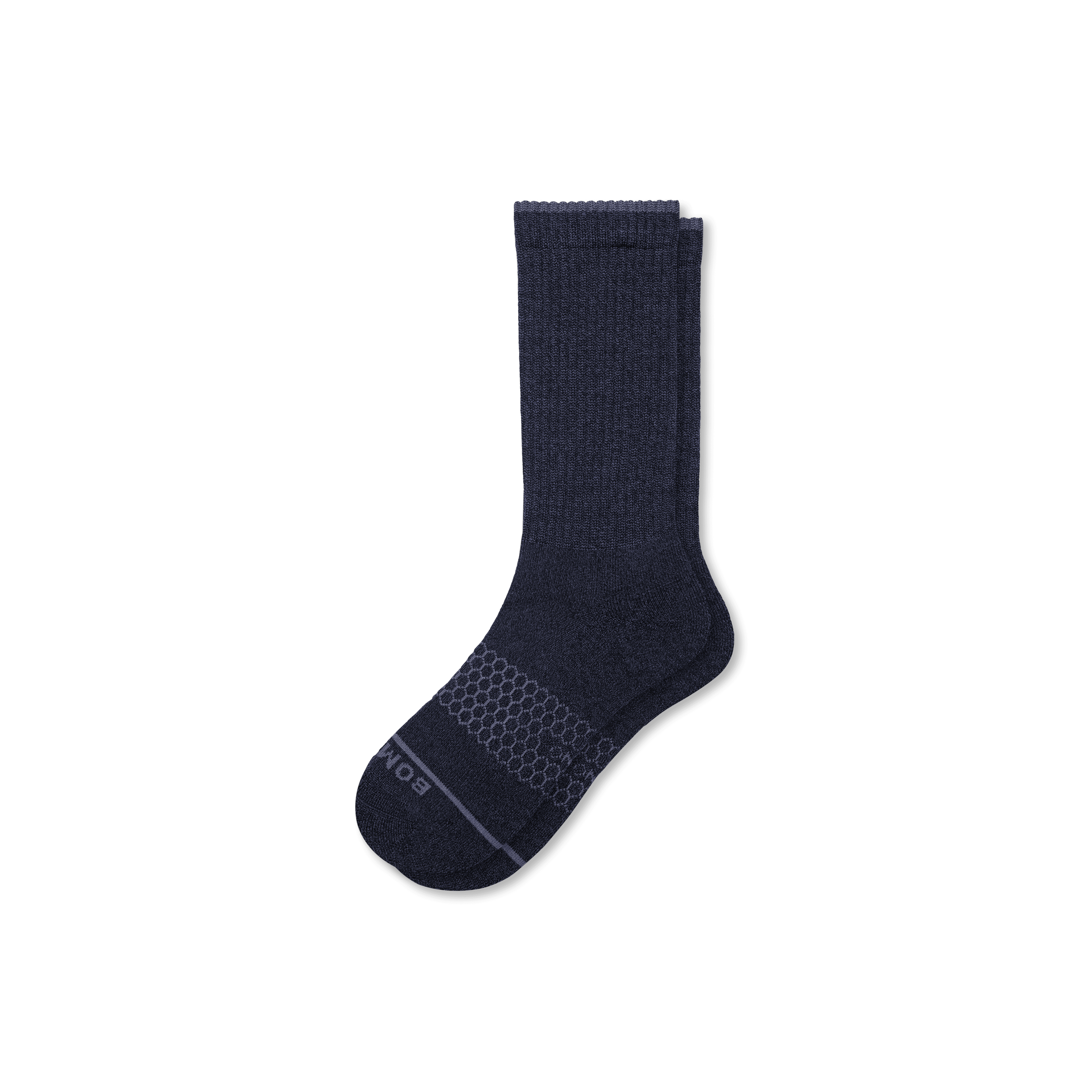 Bombas Merino Wool Blend Calf Socks In Midnight Navy