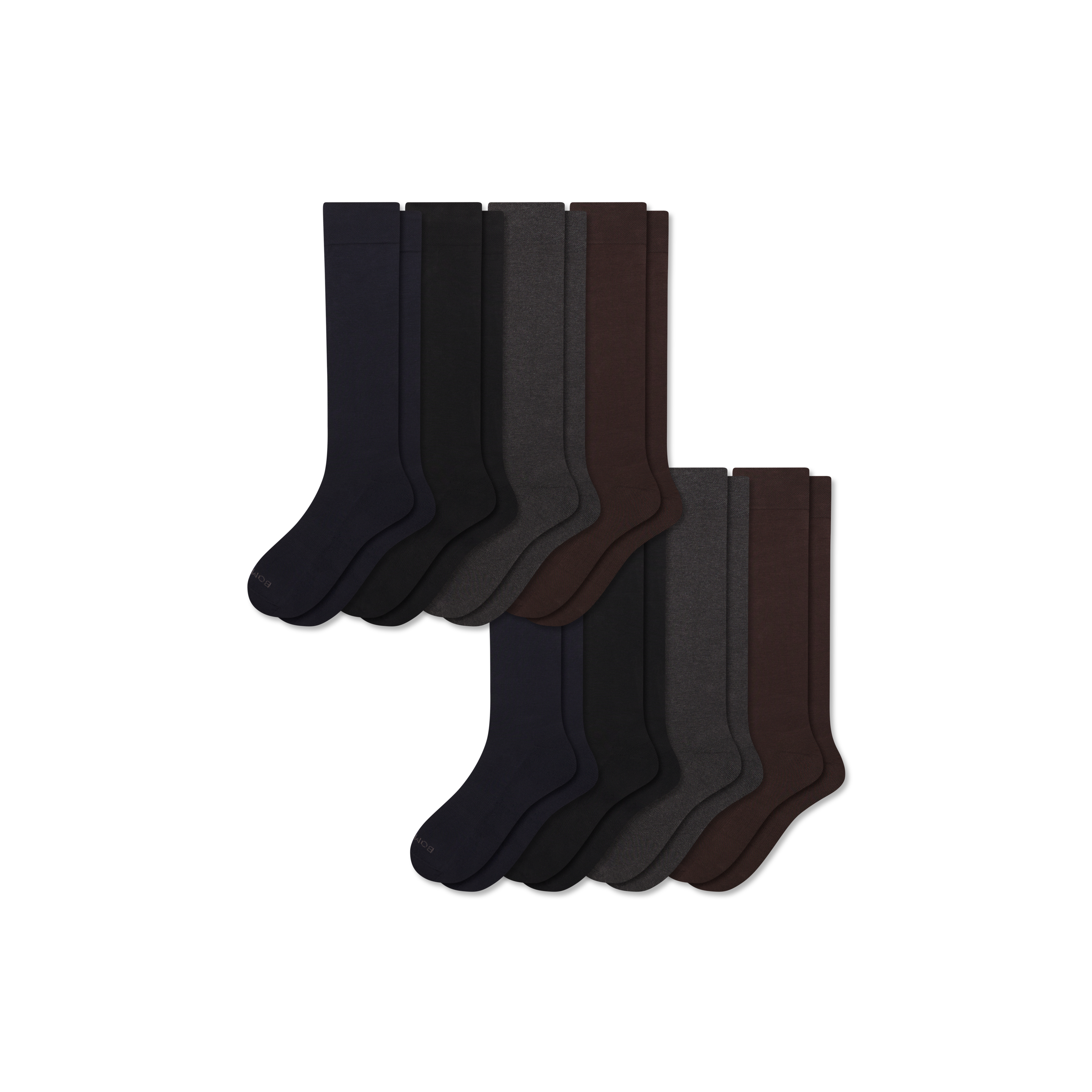bombas dress socks Bombas Men's Dress Calf Sock 4-Pack