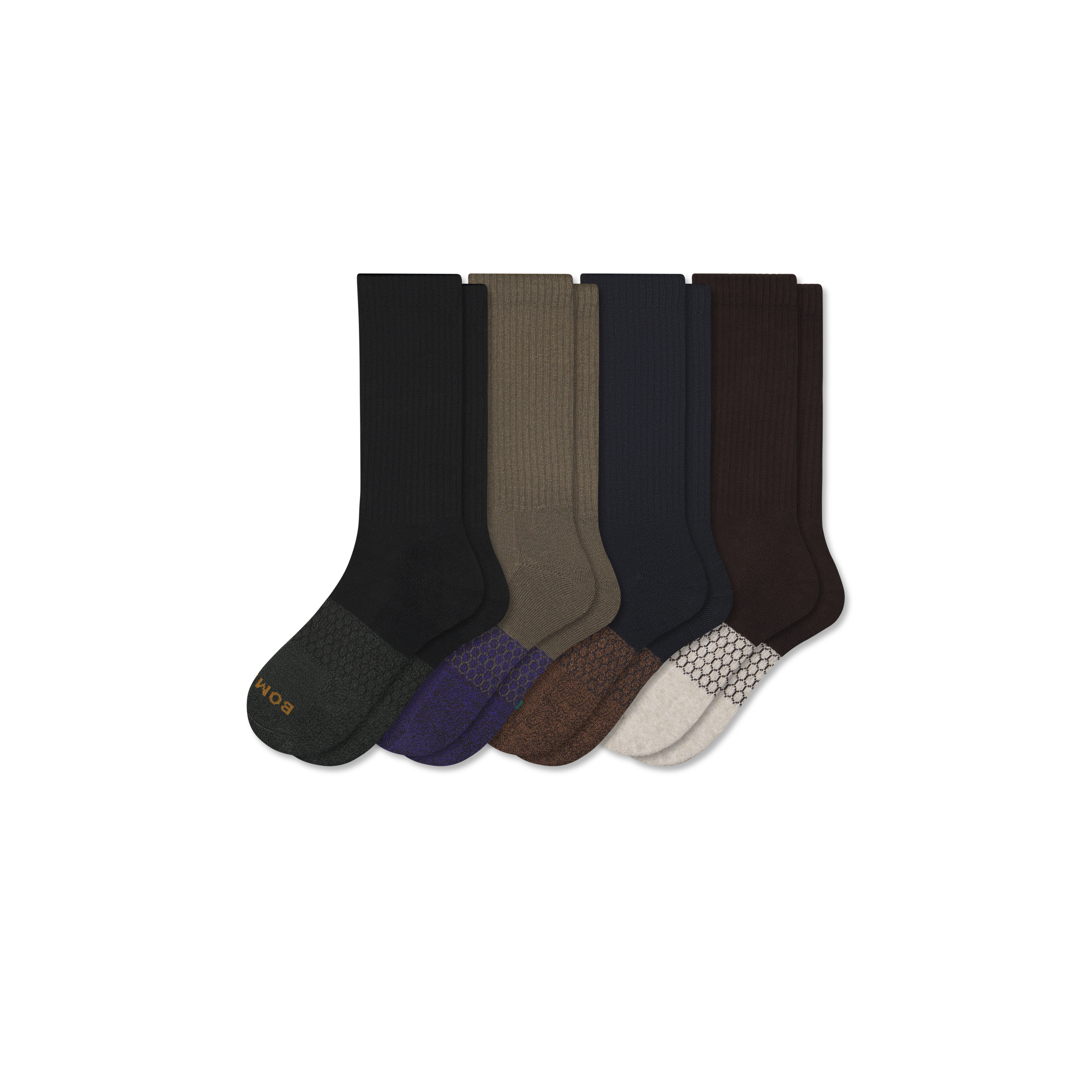 Men's Marl Calf Socks 4-Pack