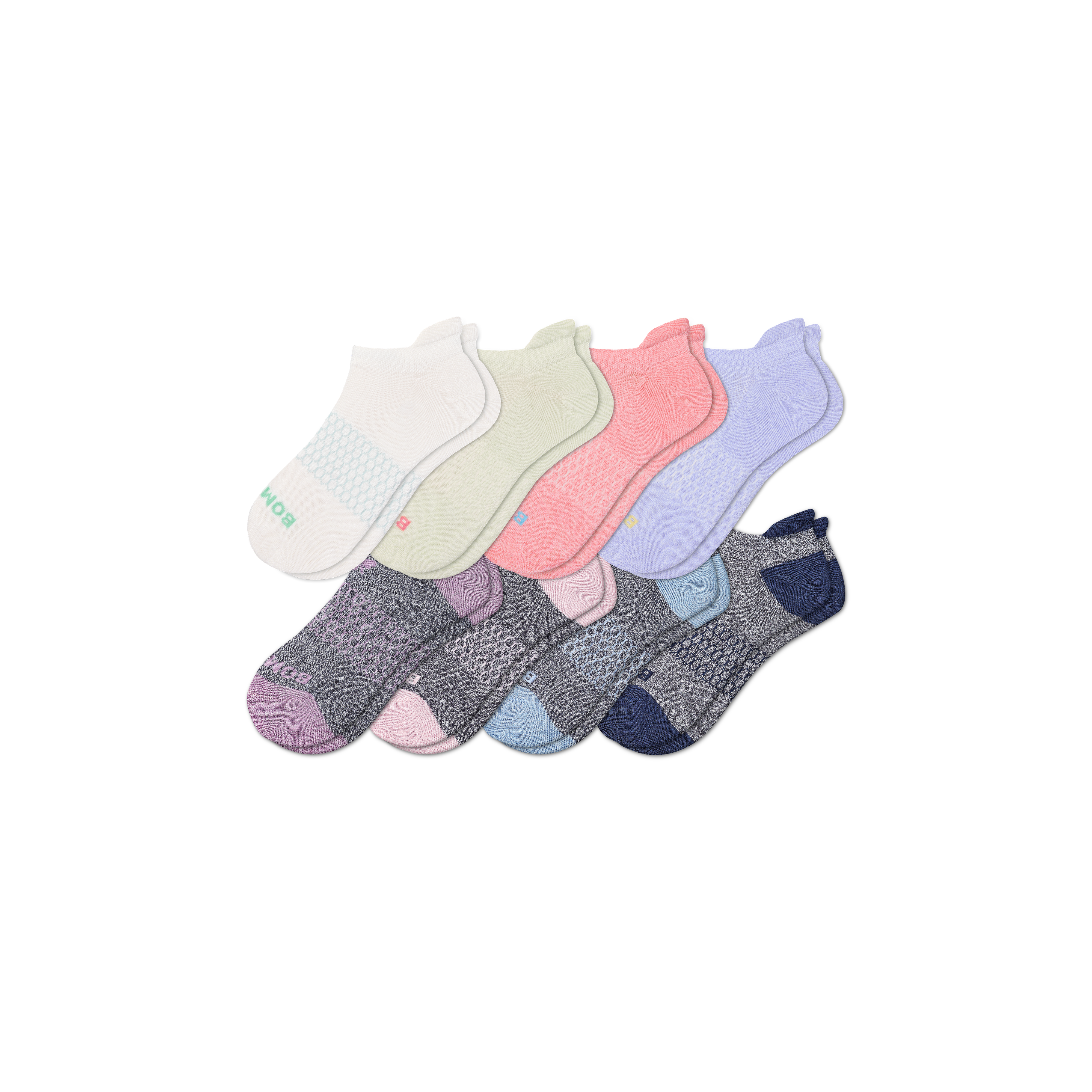 Bombas Ankle Sock 8-pack