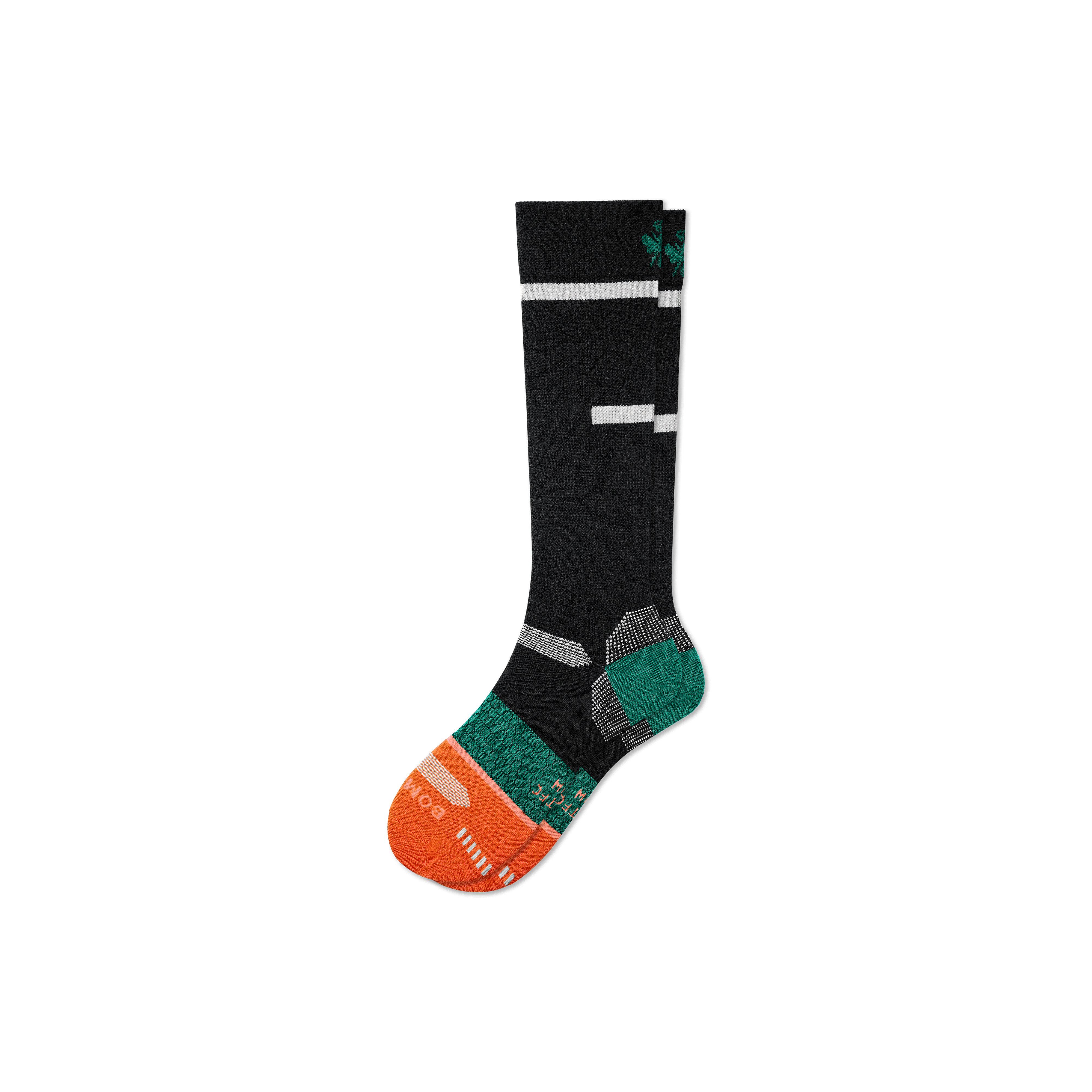 Bombas Zero-cushion Merino Wool Blend Ski & Snowboard Socks In Black