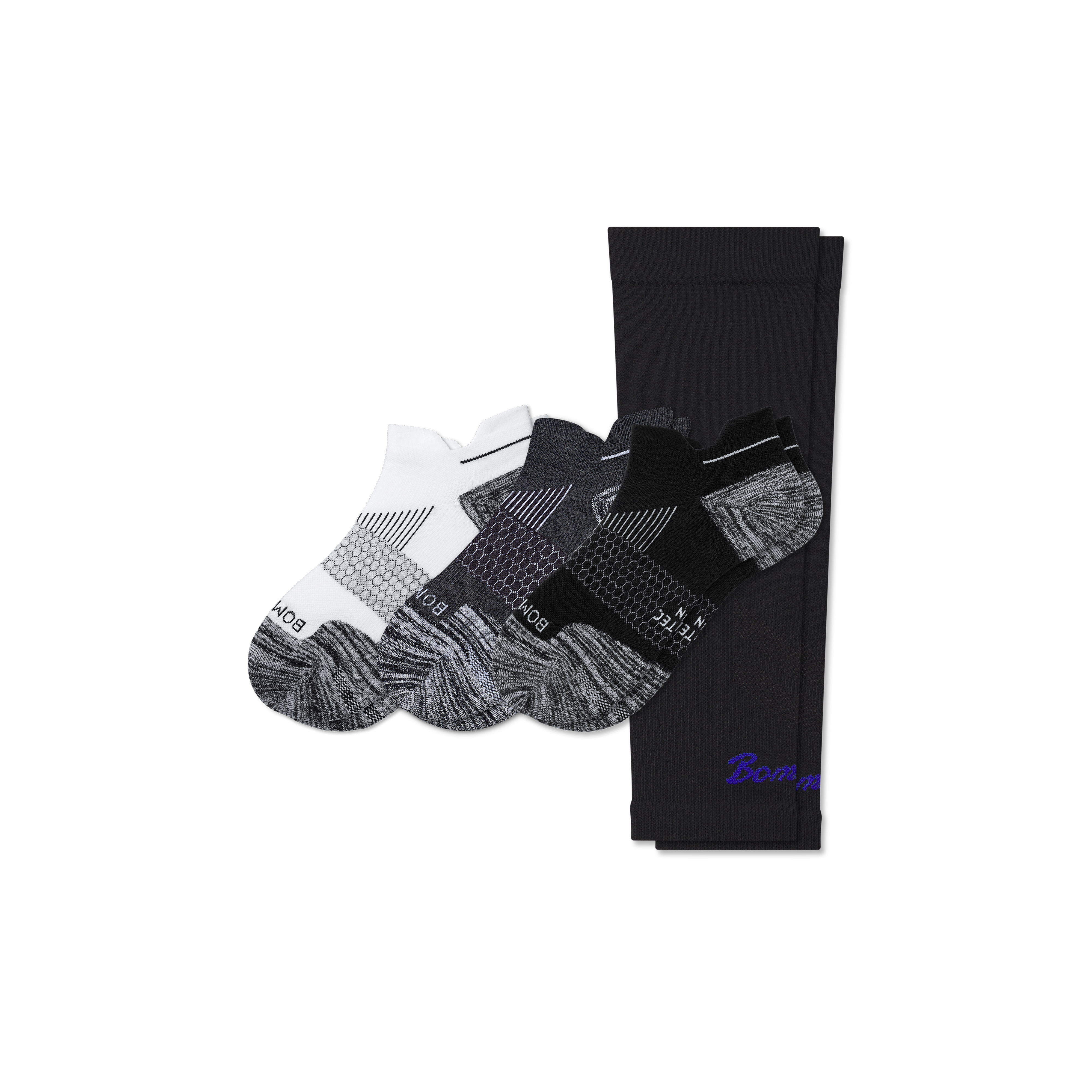 Bombas Athletic Training 4-pack In Multi