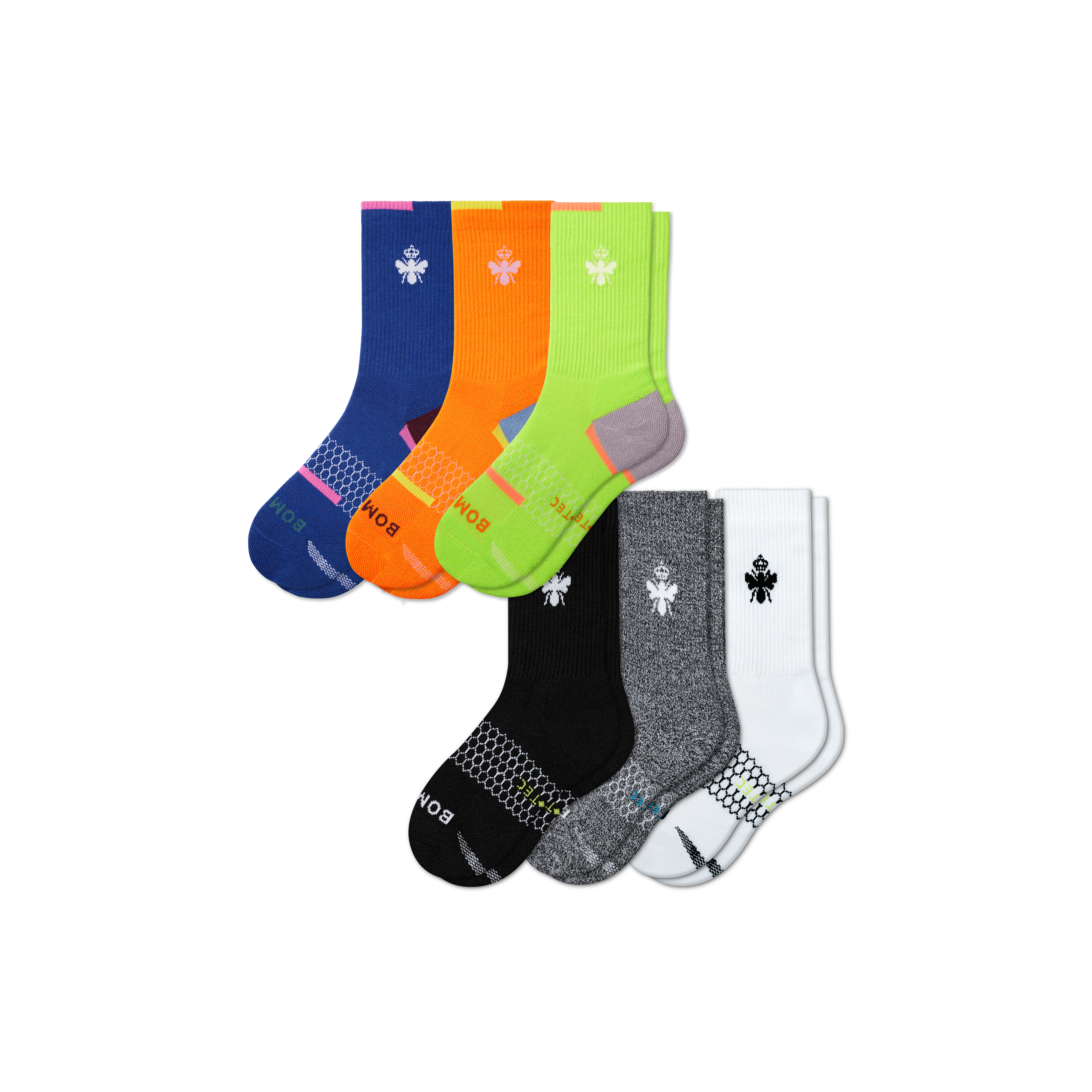 Men's All-Purpose Performance Calf Sock 3-Pack – Bombas