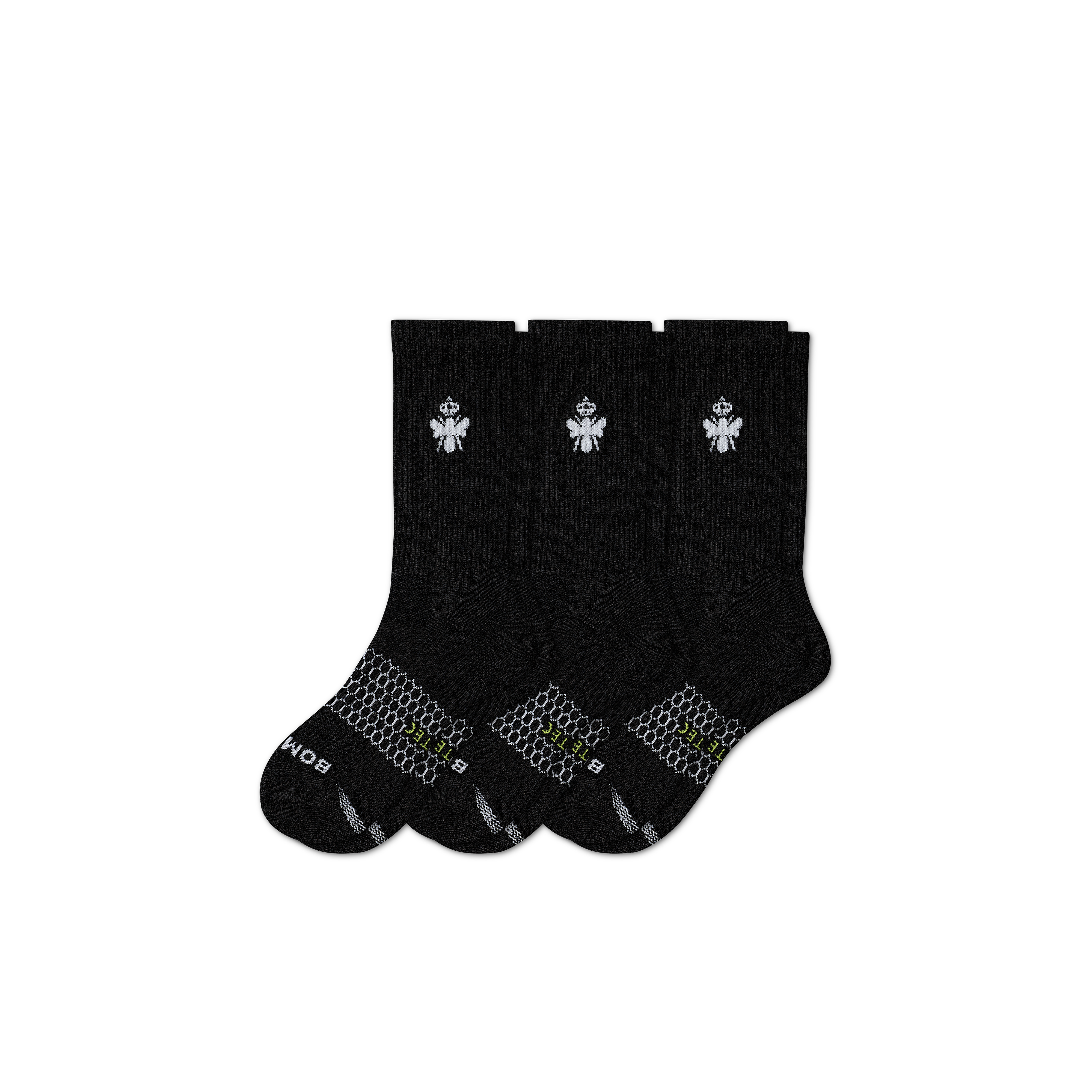 CALIA Women's 3 Pack Gripper Technical Tab Socks