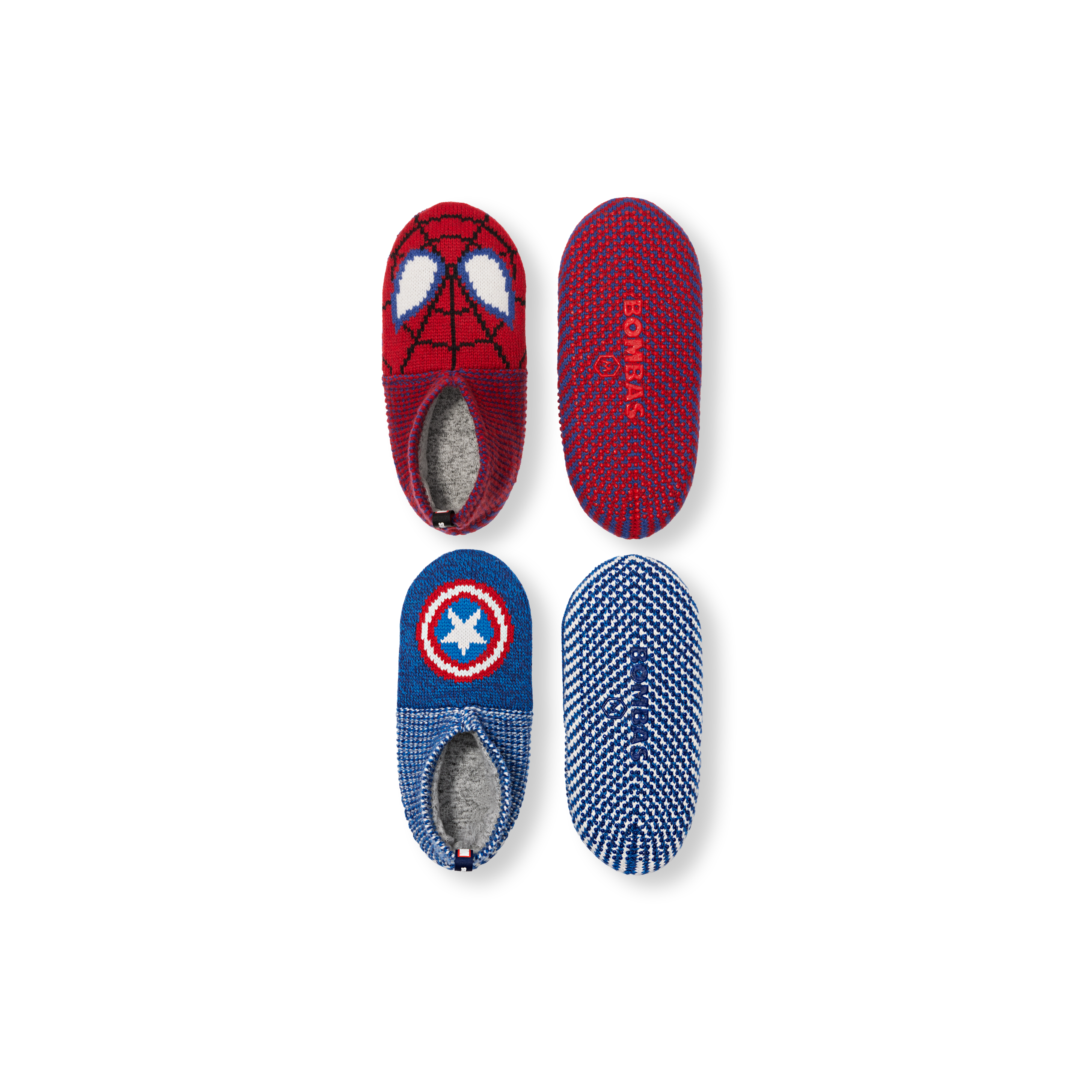 Example product: Marvel Bombas Gripper Slipper 2-Pack